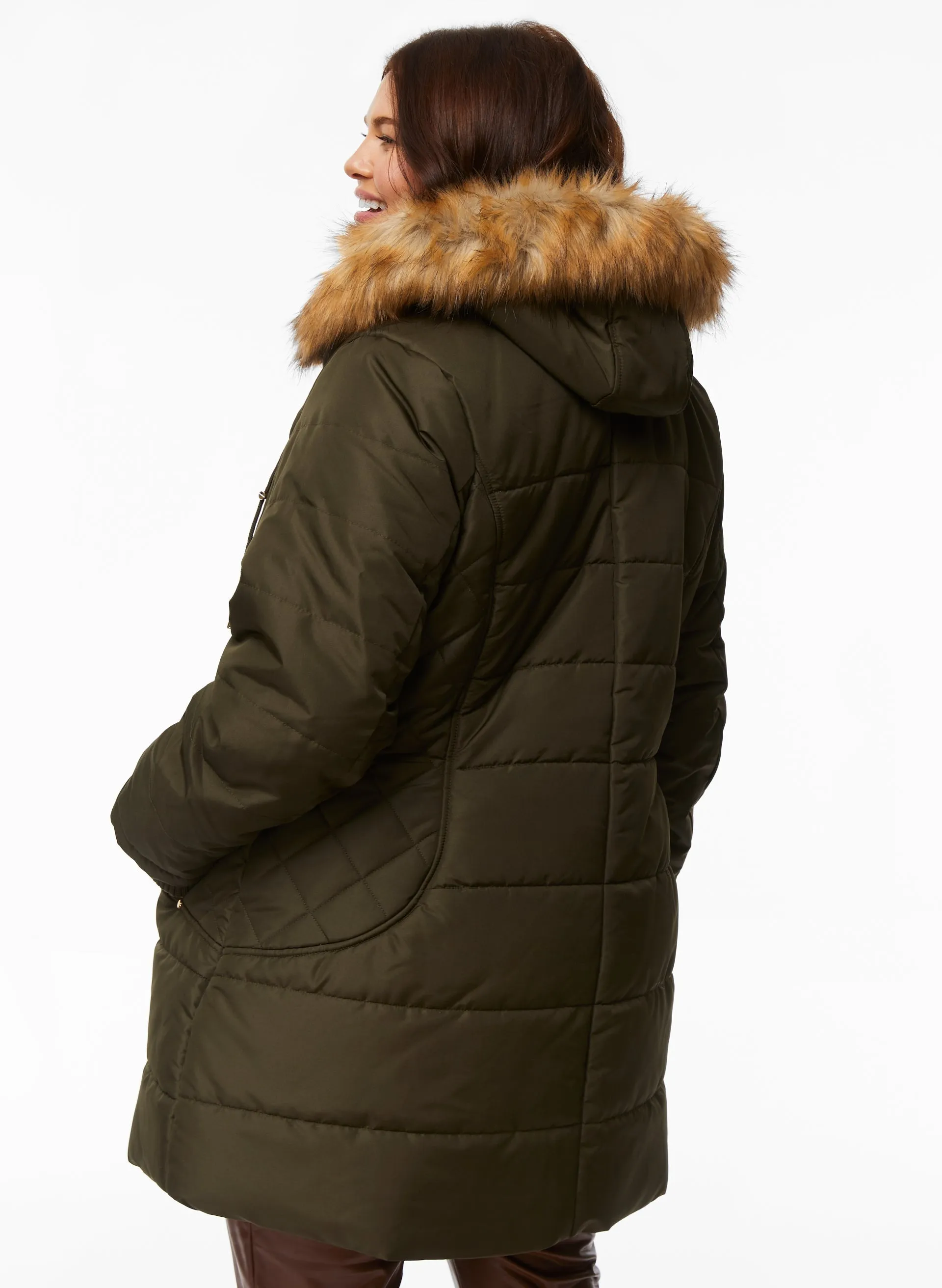 Vegan Down Quilted Coat sold by Laura product image thumbnail 2