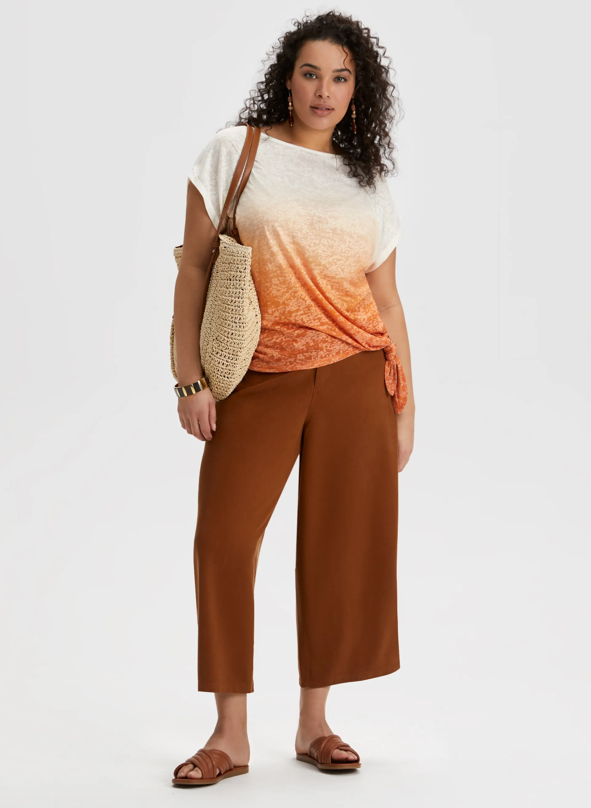 Dip Dye Burnout Tee sold by Laura product image thumbnail 3