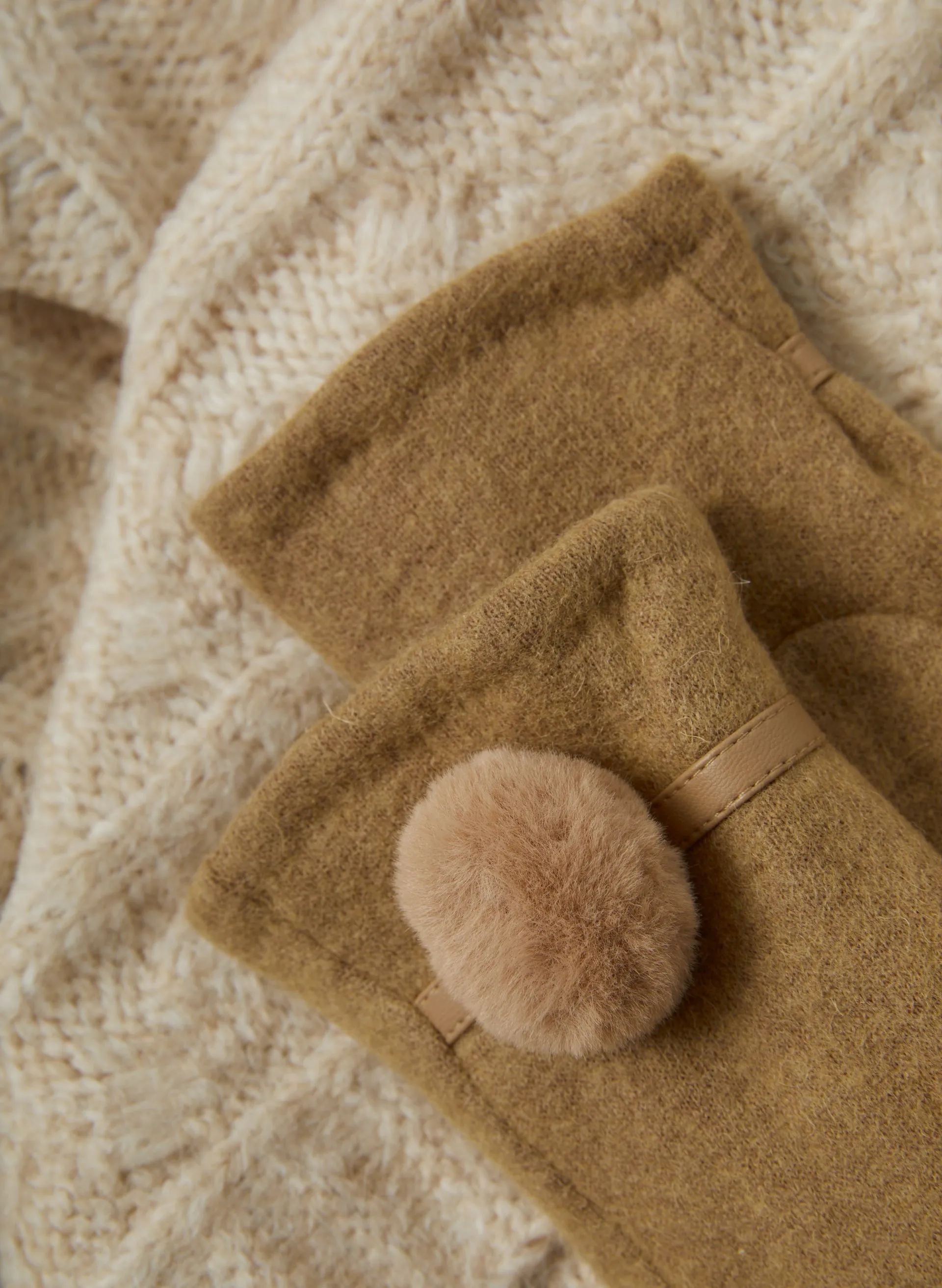 Pom Pom Detail Gloves sold by Laura product image thumbnail 2