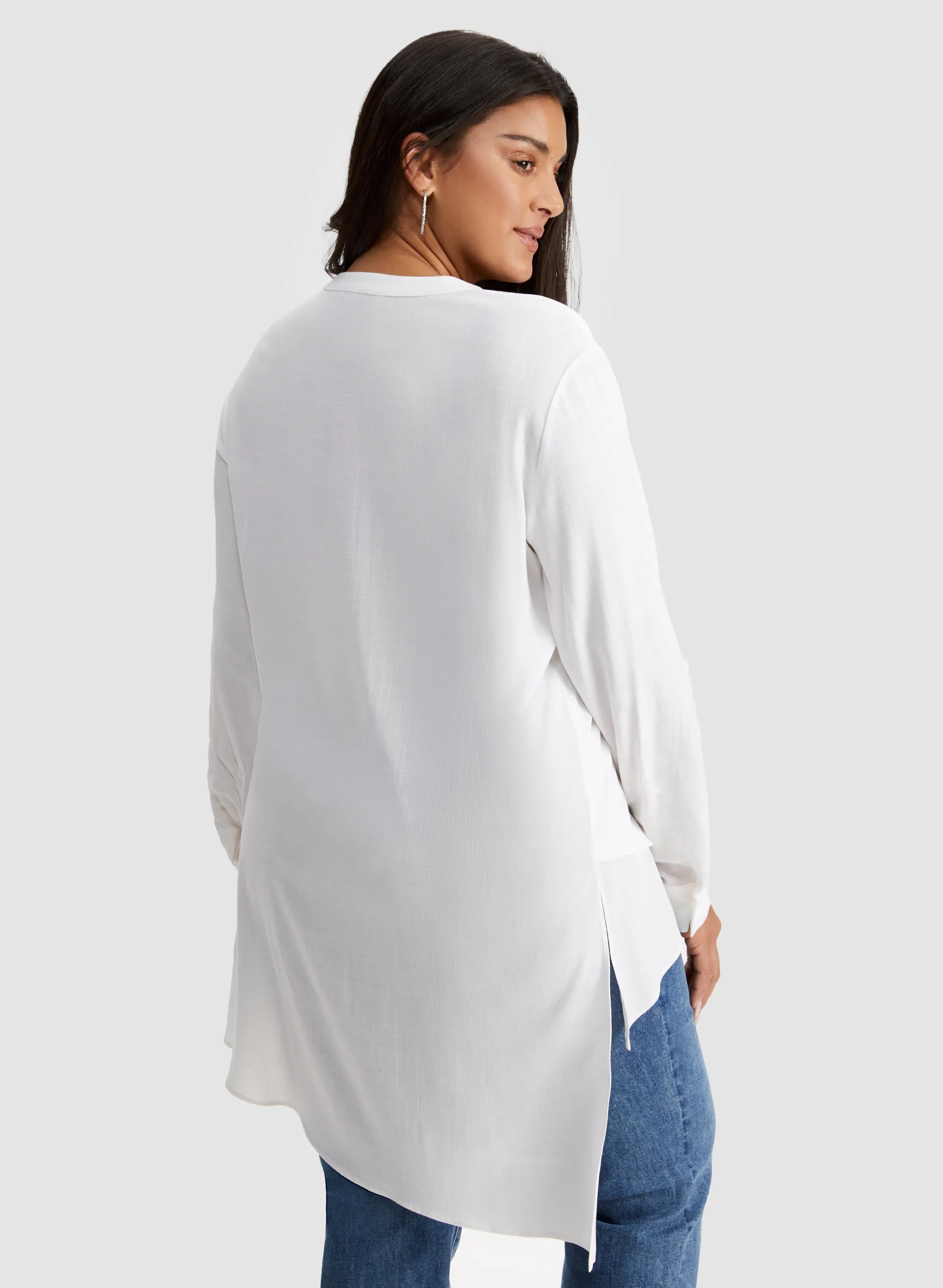 Joseph Ribkoff - Asymmetric Blouse sold by Laura product image thumbnail 2