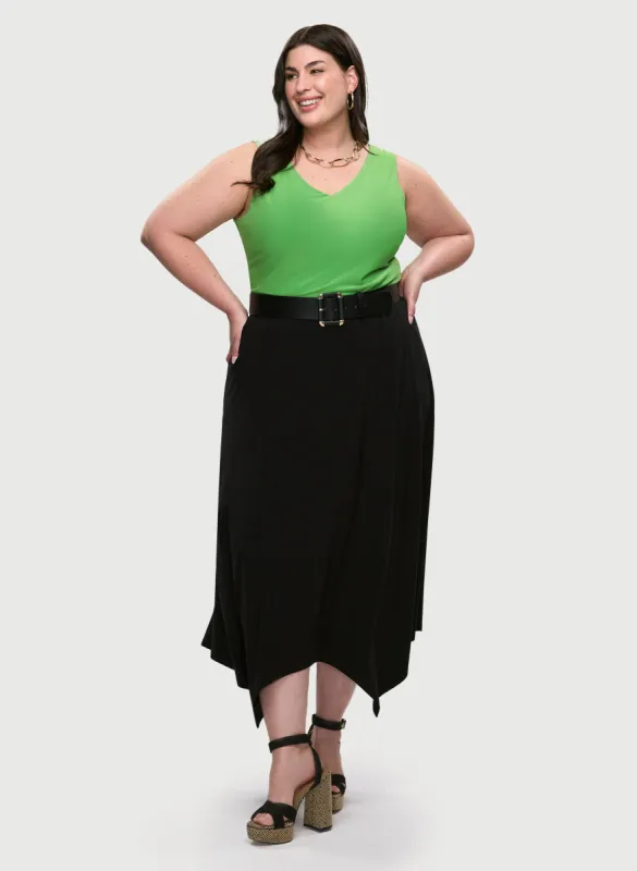 Lined Sleeveless Top & Square Hem Maxi Skirt sold by Laura