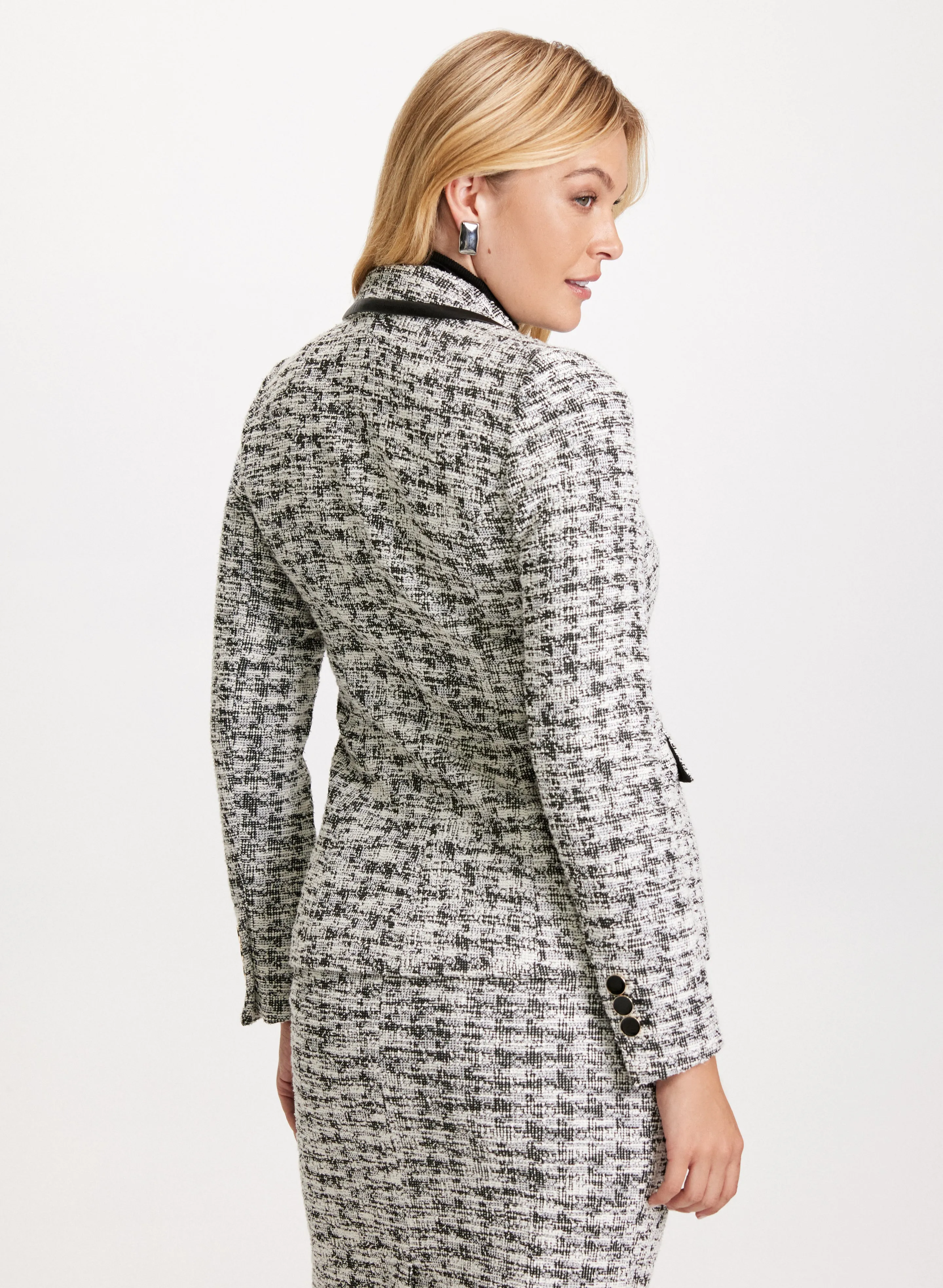 Houndstooth Print Blazer sold by Laura product image thumbnail 2