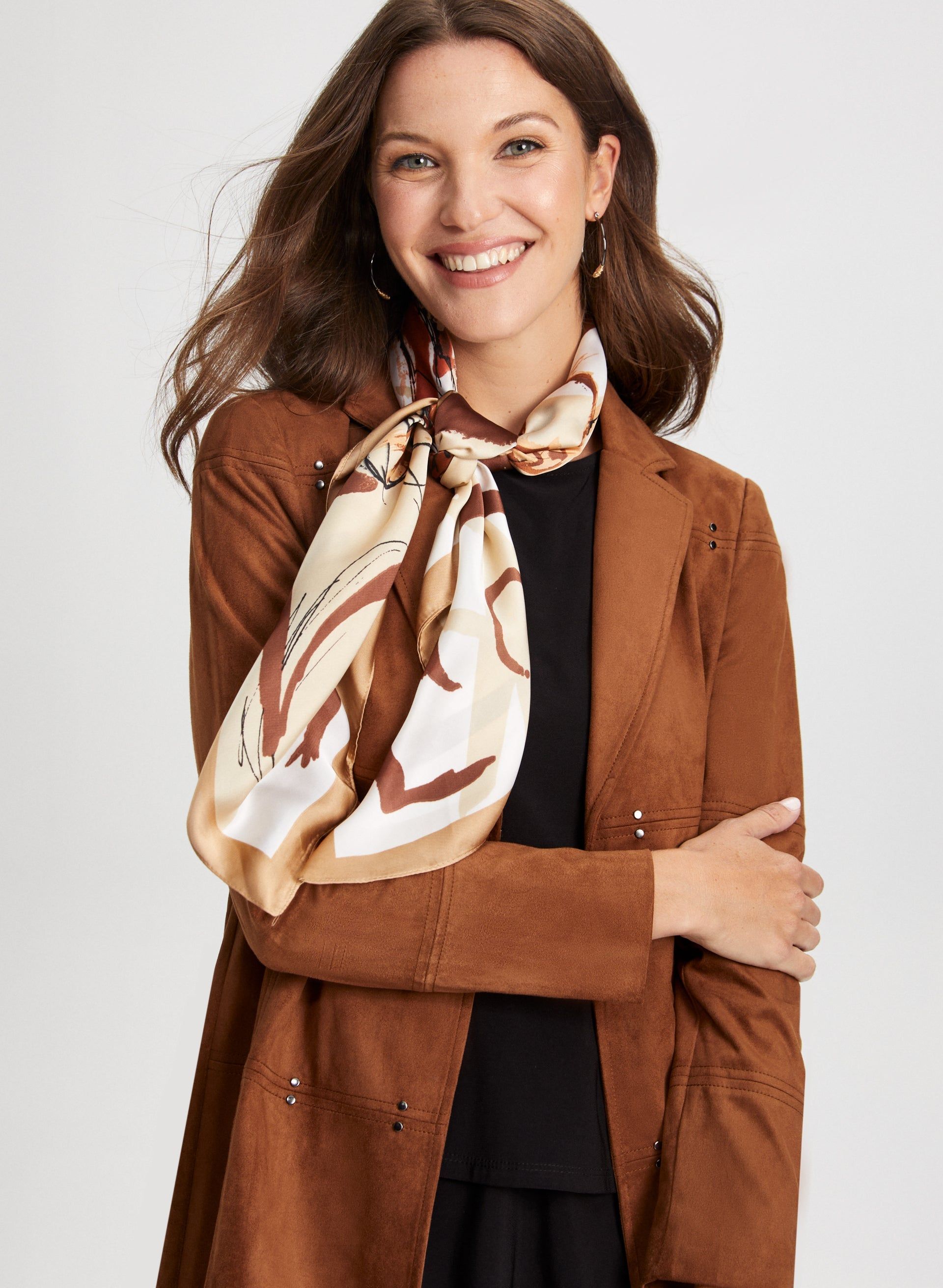 Floral Motif Scarf sold by Laura