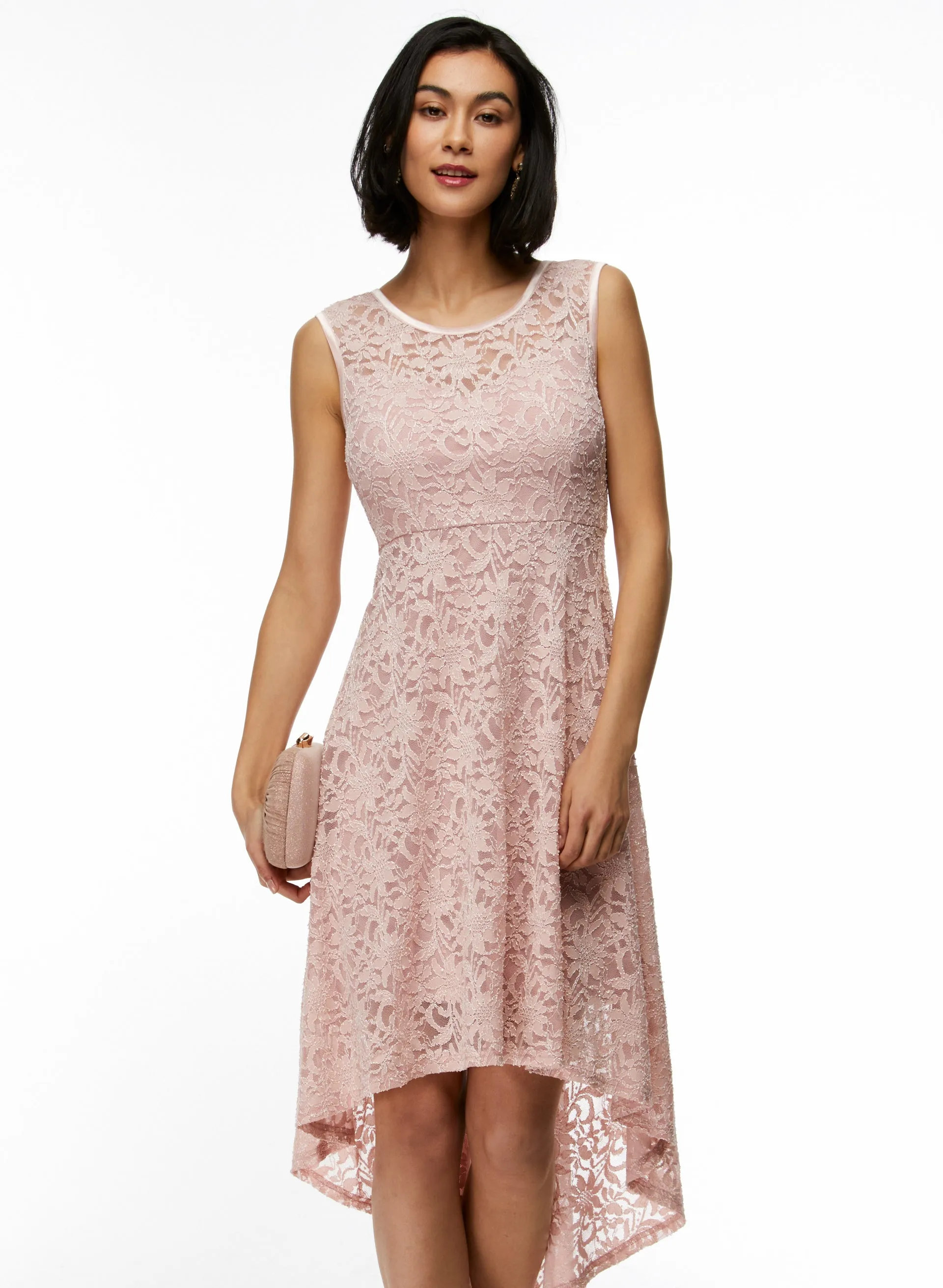 High-Low Lace Dress sold by Laura product image thumbnail 3