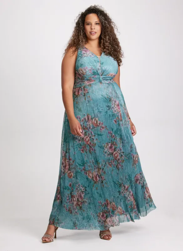 Floral Print Fit-&-Flare Dress sold by Laura