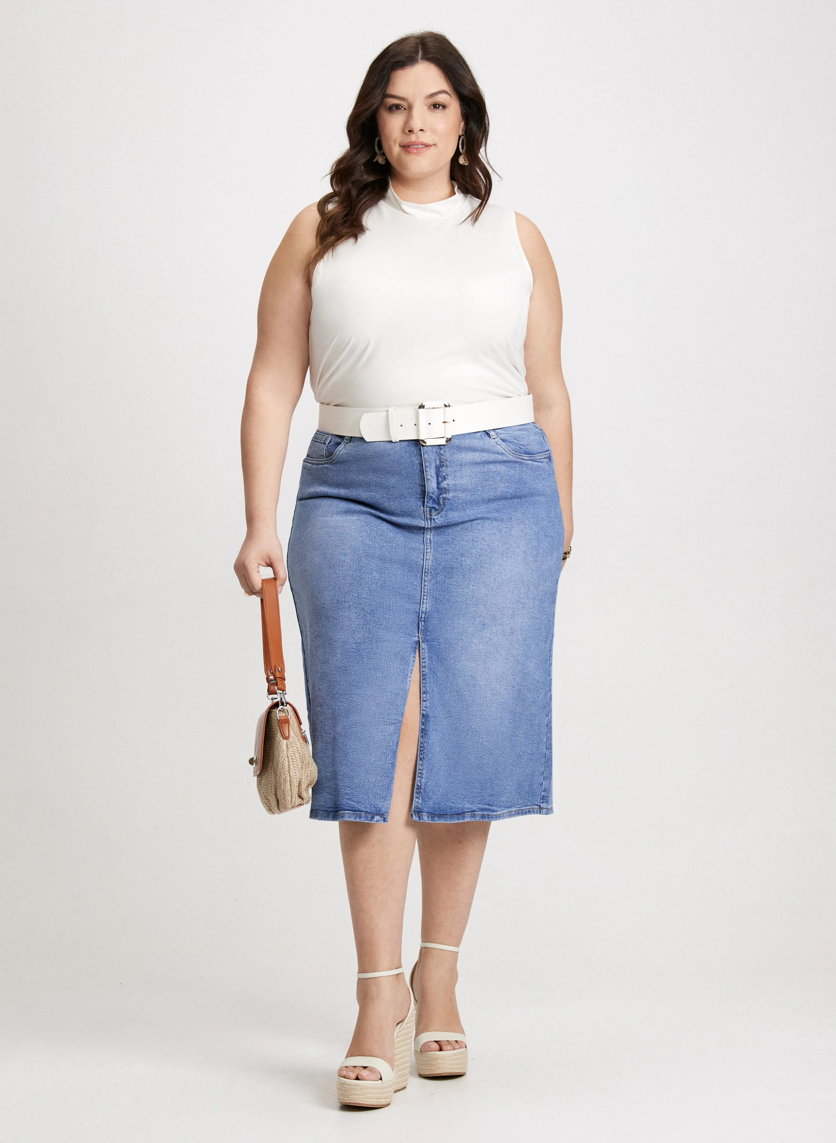 Joseph Ribkoff - Sleeveless Mock Neck Tunic sold by Laura product image thumbnail 3
