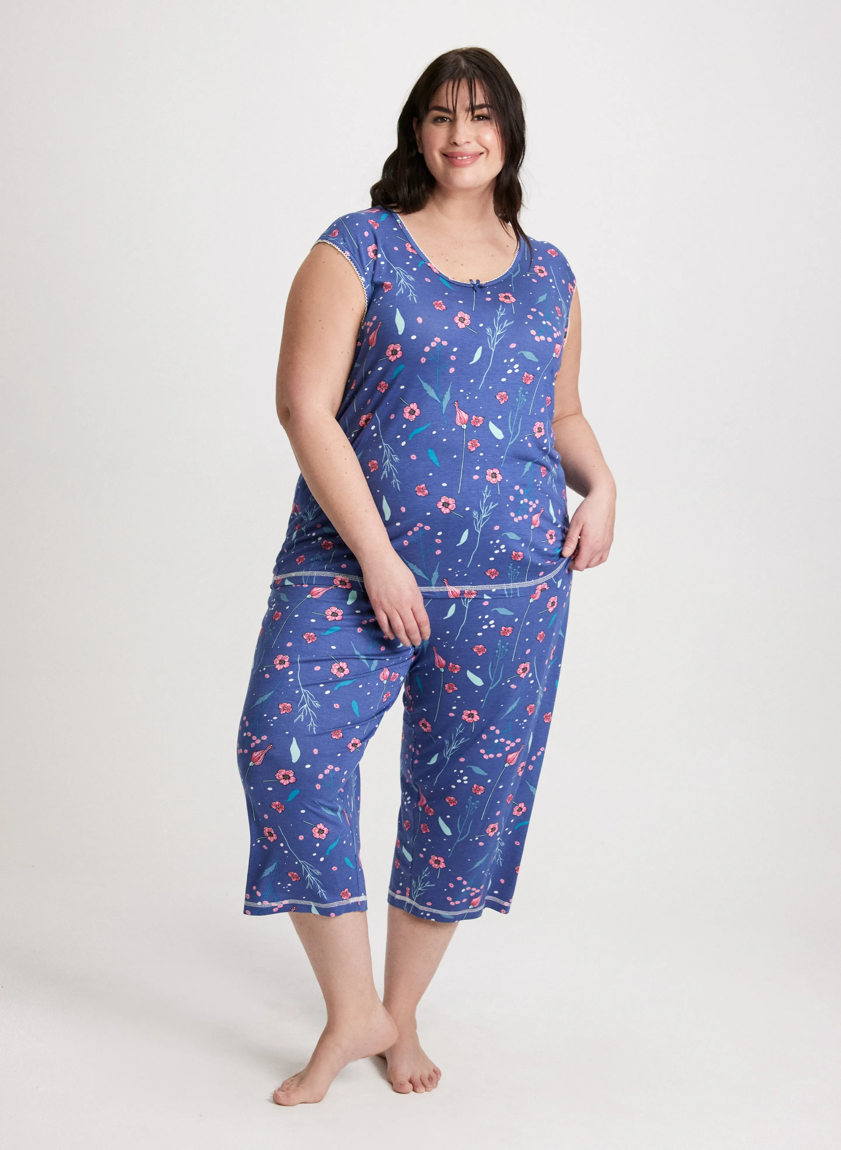 Floral Print Pyjama Set sold by Laura