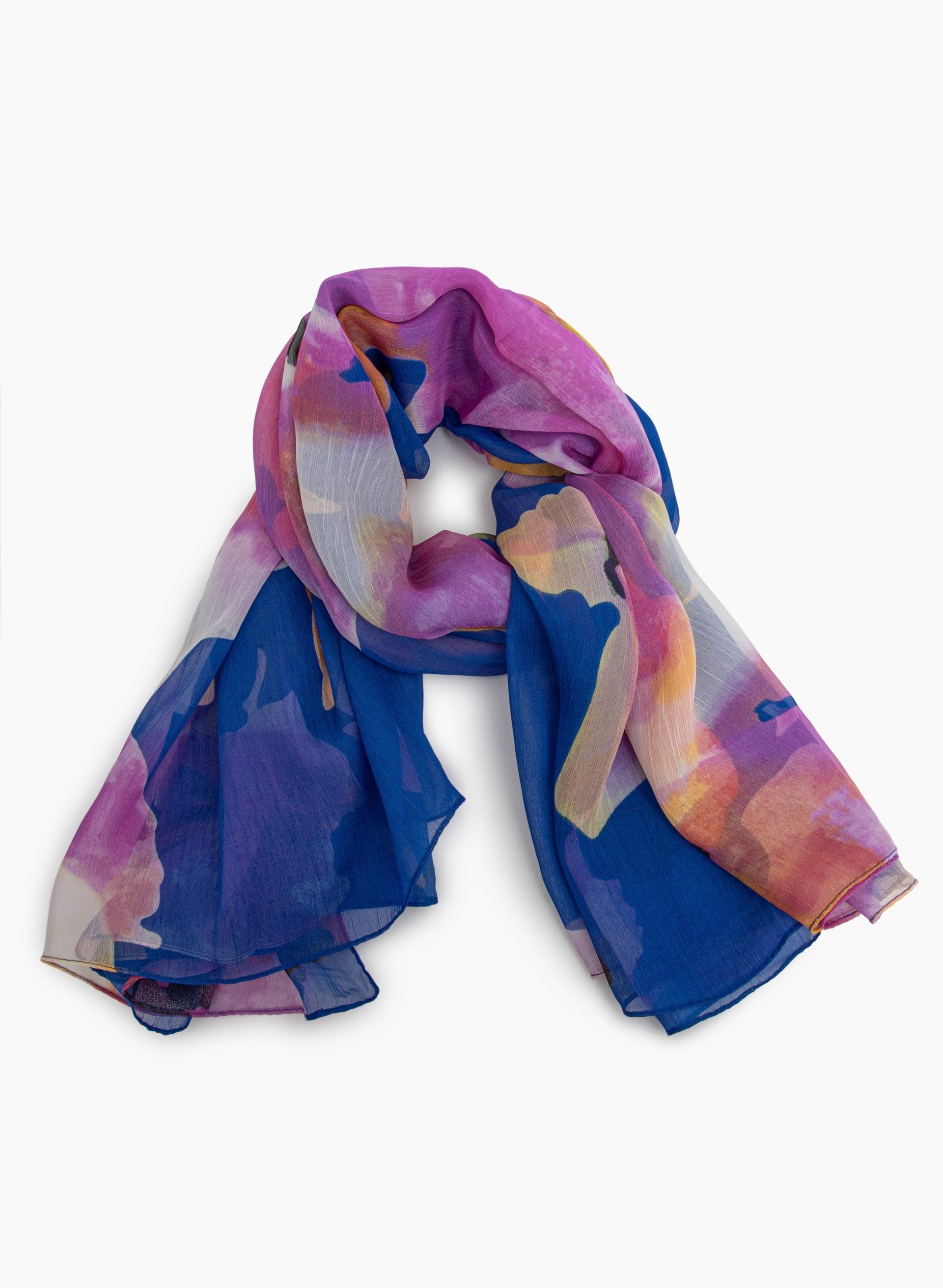 Floral Motif Scarf sold by Laura