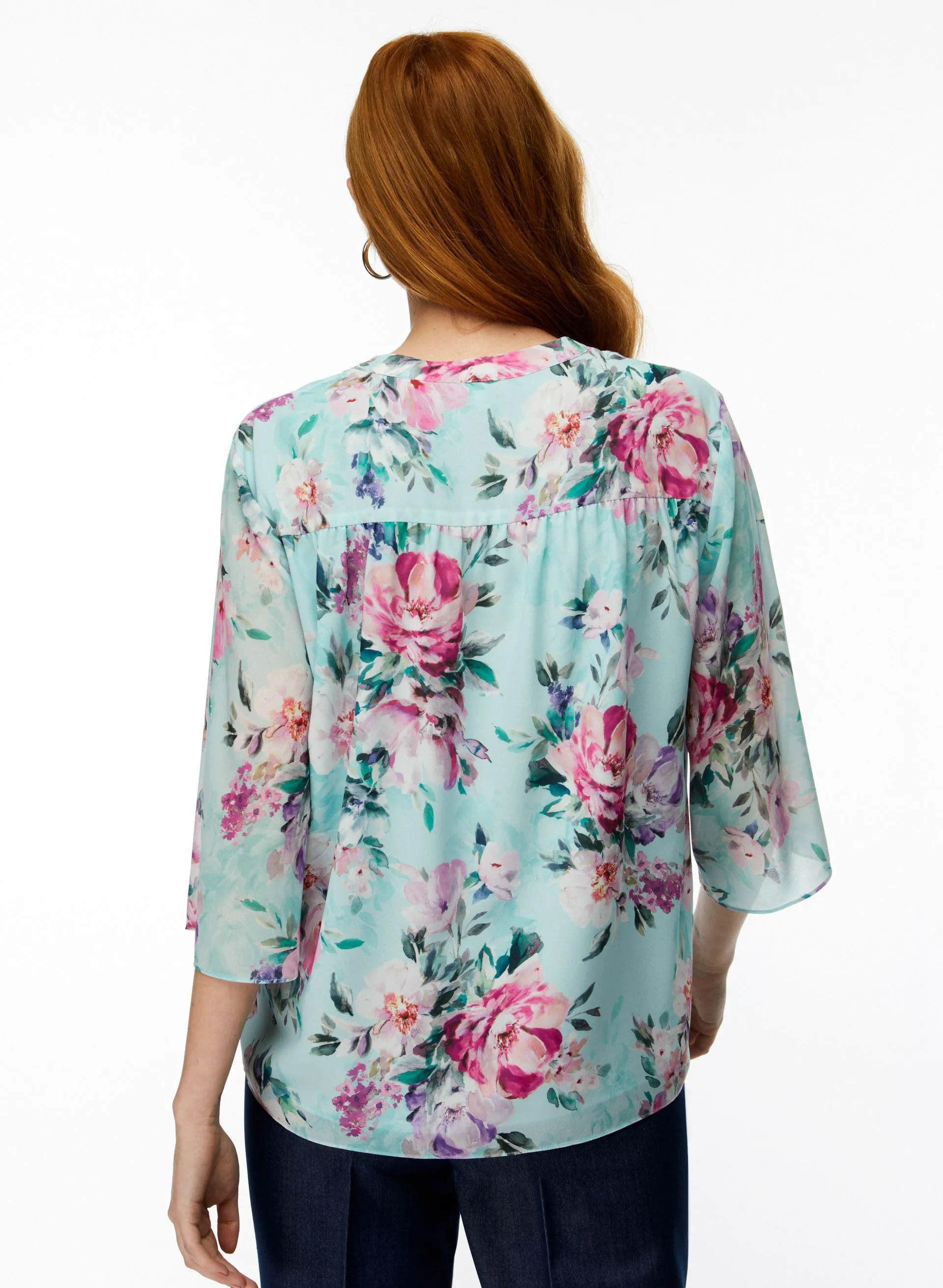 Floral Print Blouse sold by Laura product image thumbnail 4