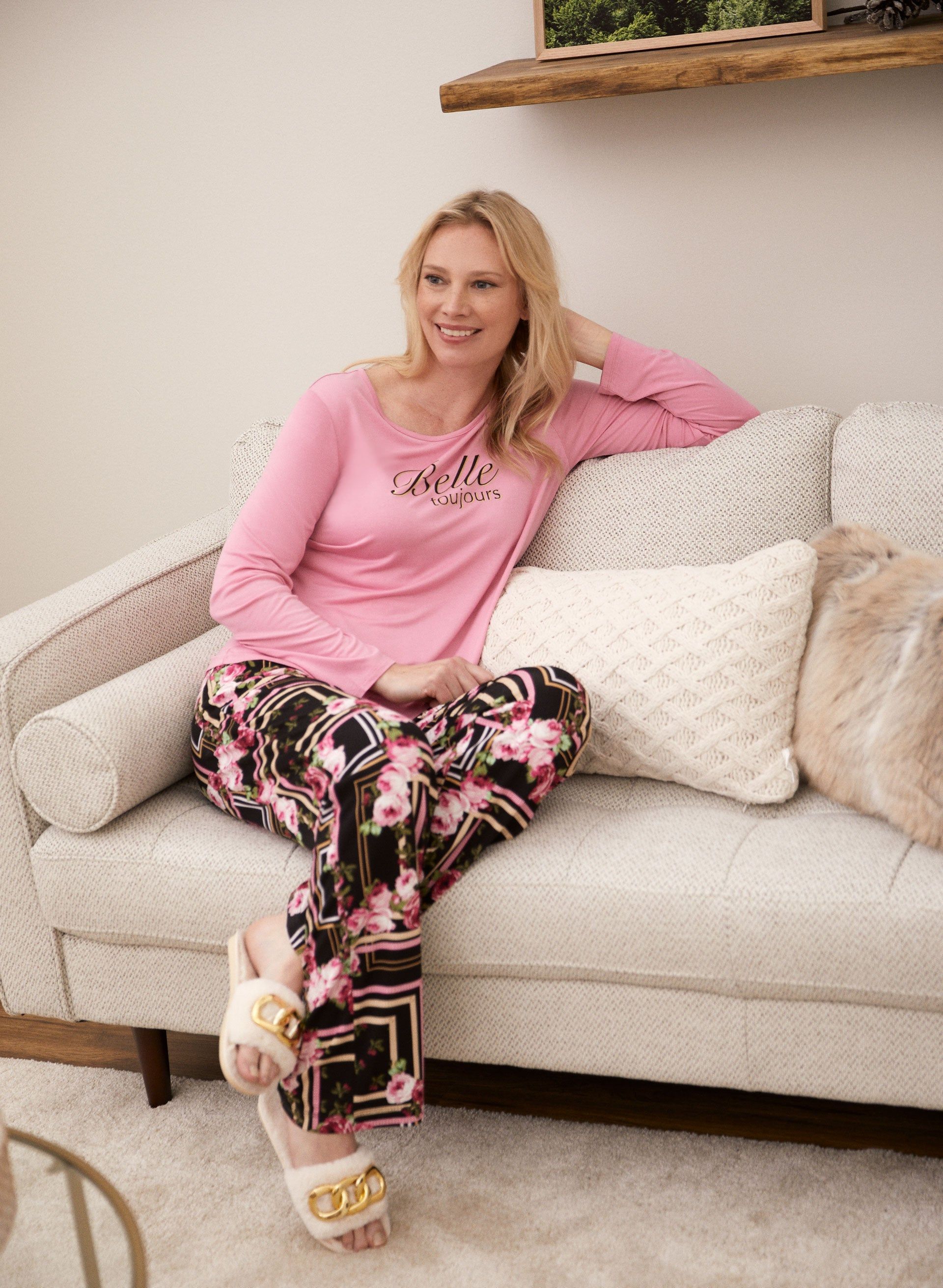 Faux Fur Slippers sold by Laura product image thumbnail 2