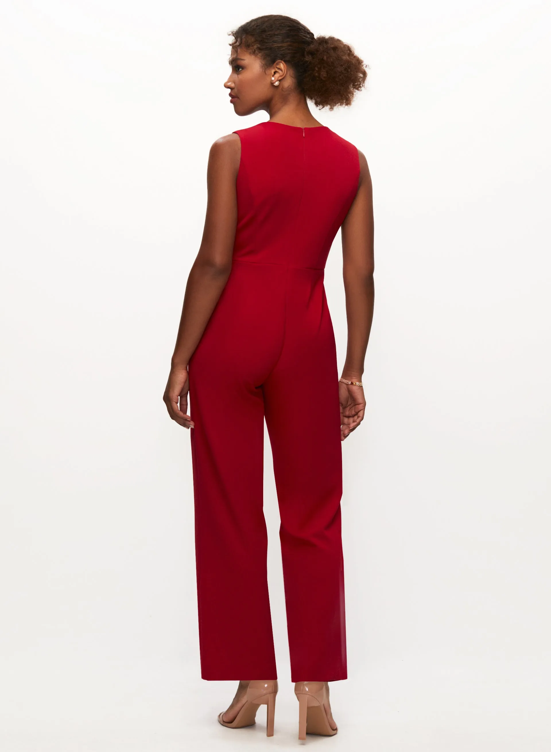 Crossover Wide Leg Jumpsuit sold by Laura product image thumbnail 4