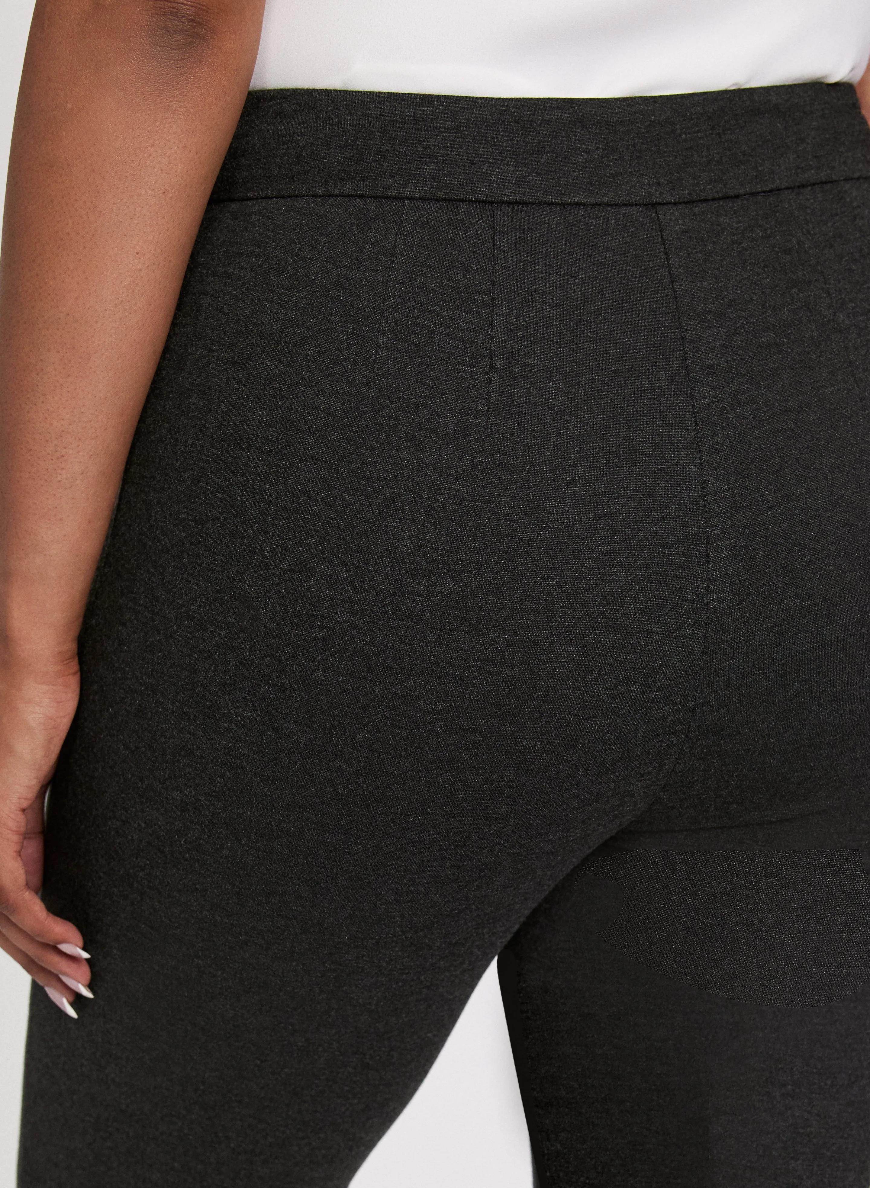 Emma Pintuck Detail Slim-Leg Pants – Regular sold by Laura product image thumbnail 5