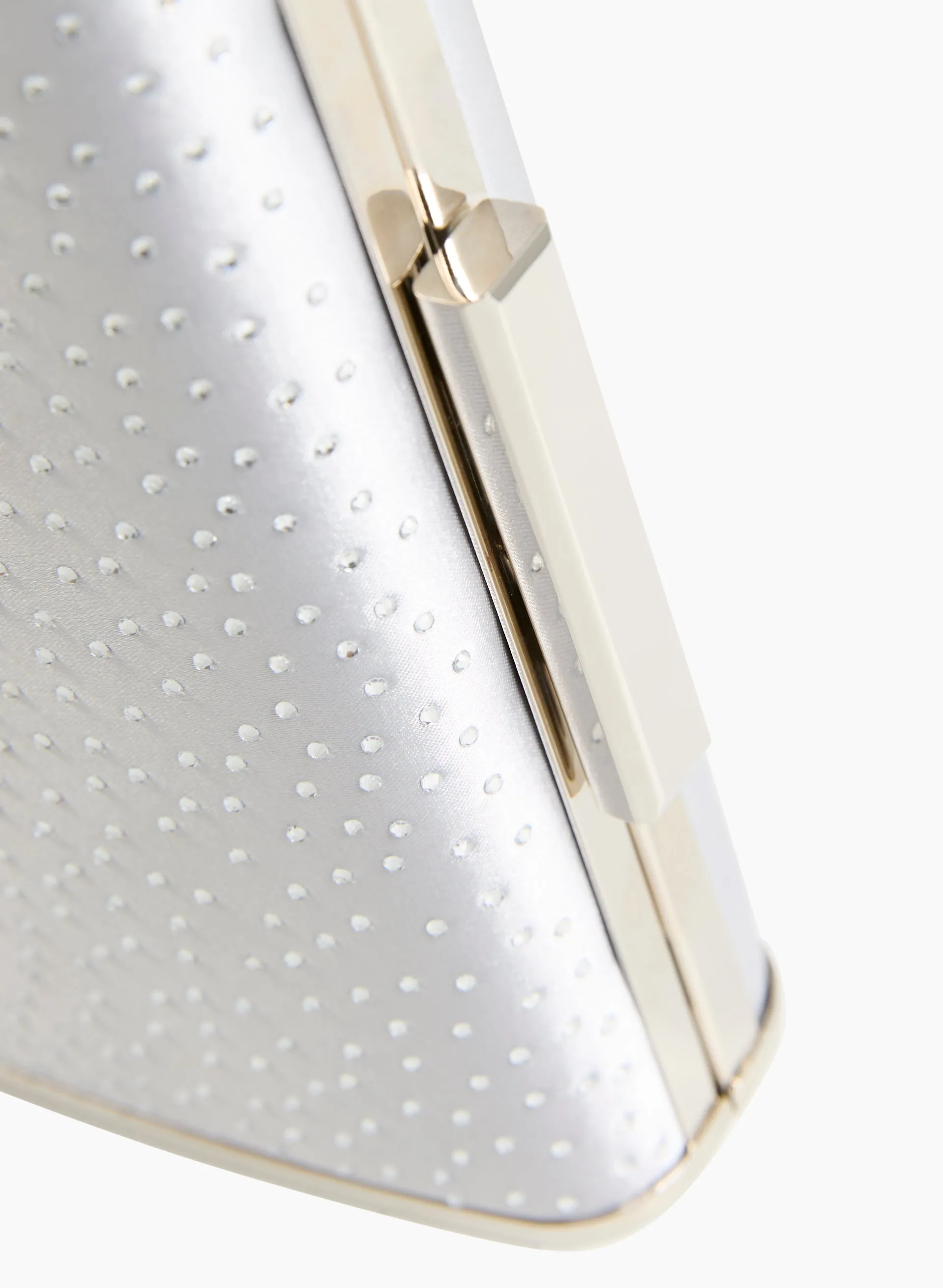 Satin Clutch with Decorative Stones sold by Laura product image thumbnail 2