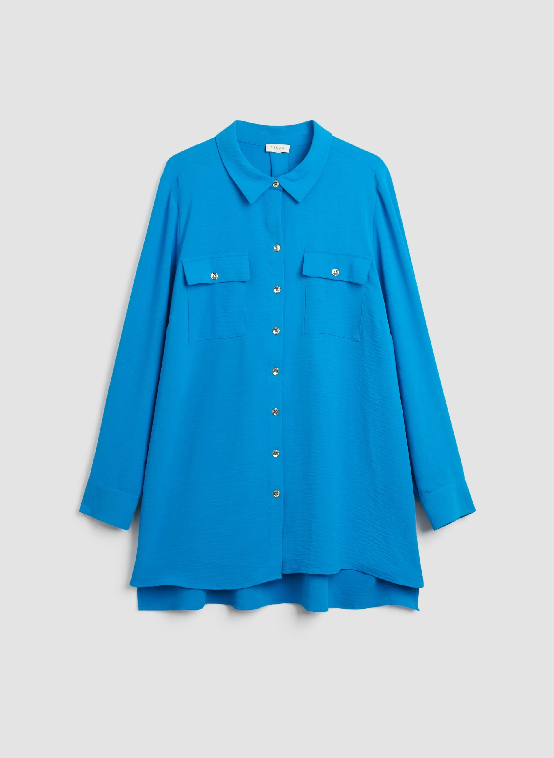 Button-Down Tunic Blouse sold by Laura product image thumbnail 5