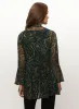 Paisley Print Open Front Top sold by Laura
