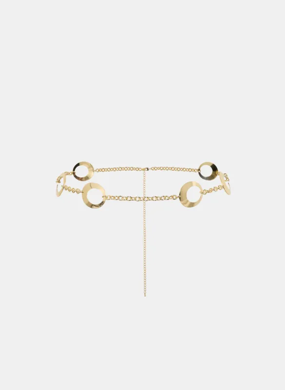 Oval Chain Link Belt - Plus sold by Laura