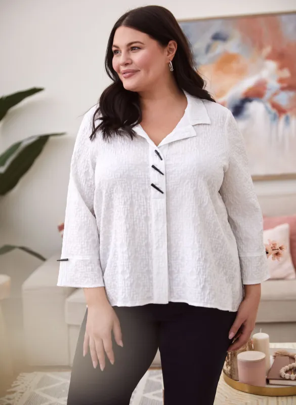 Joseph Ribkoff - Textured Jacket made by Laura