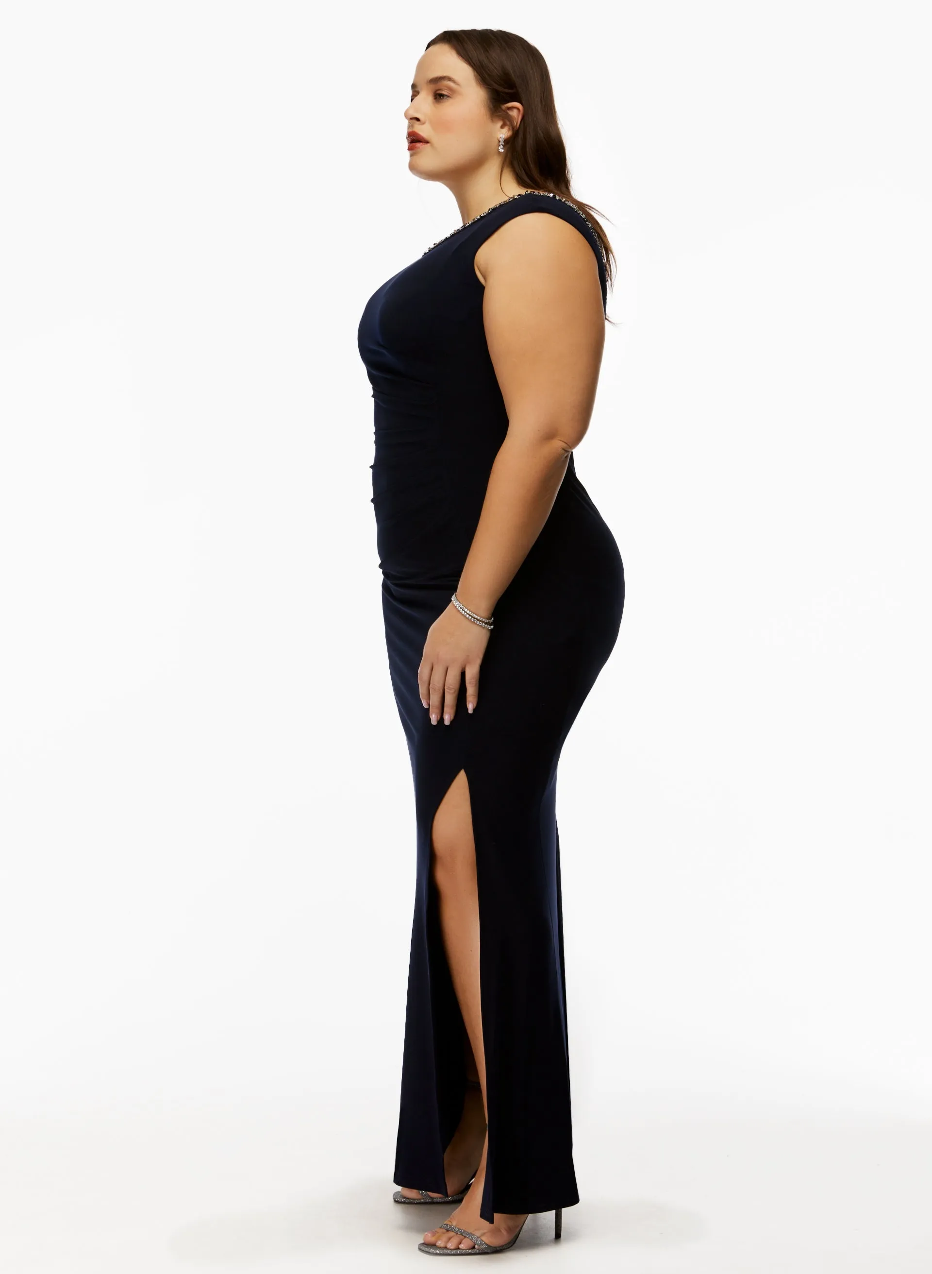 Joseph Ribkoff - Sequin Trim Dress sold by Laura product image thumbnail 2