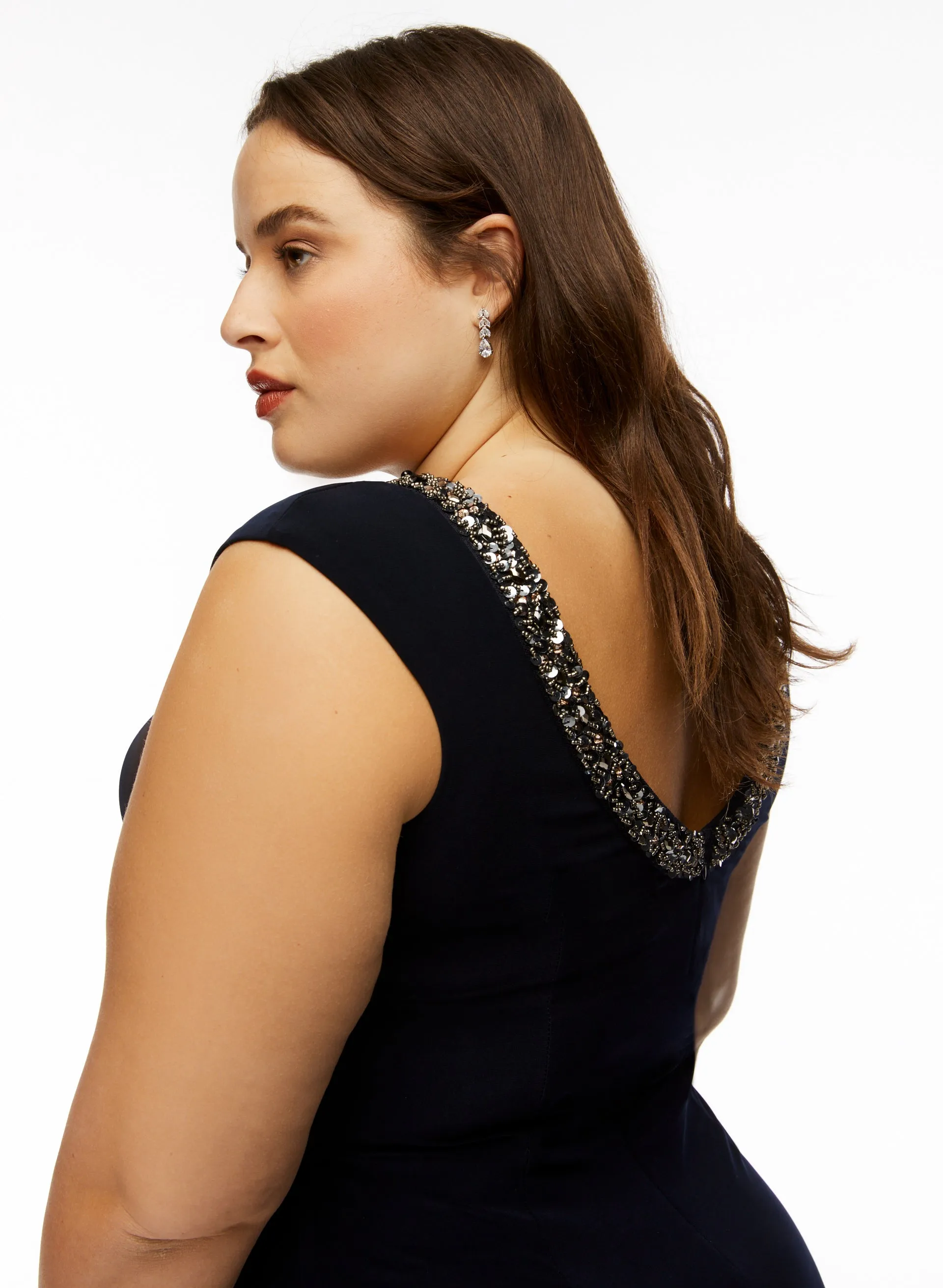 Joseph Ribkoff - Sequin Trim Dress sold by Laura product image thumbnail 3