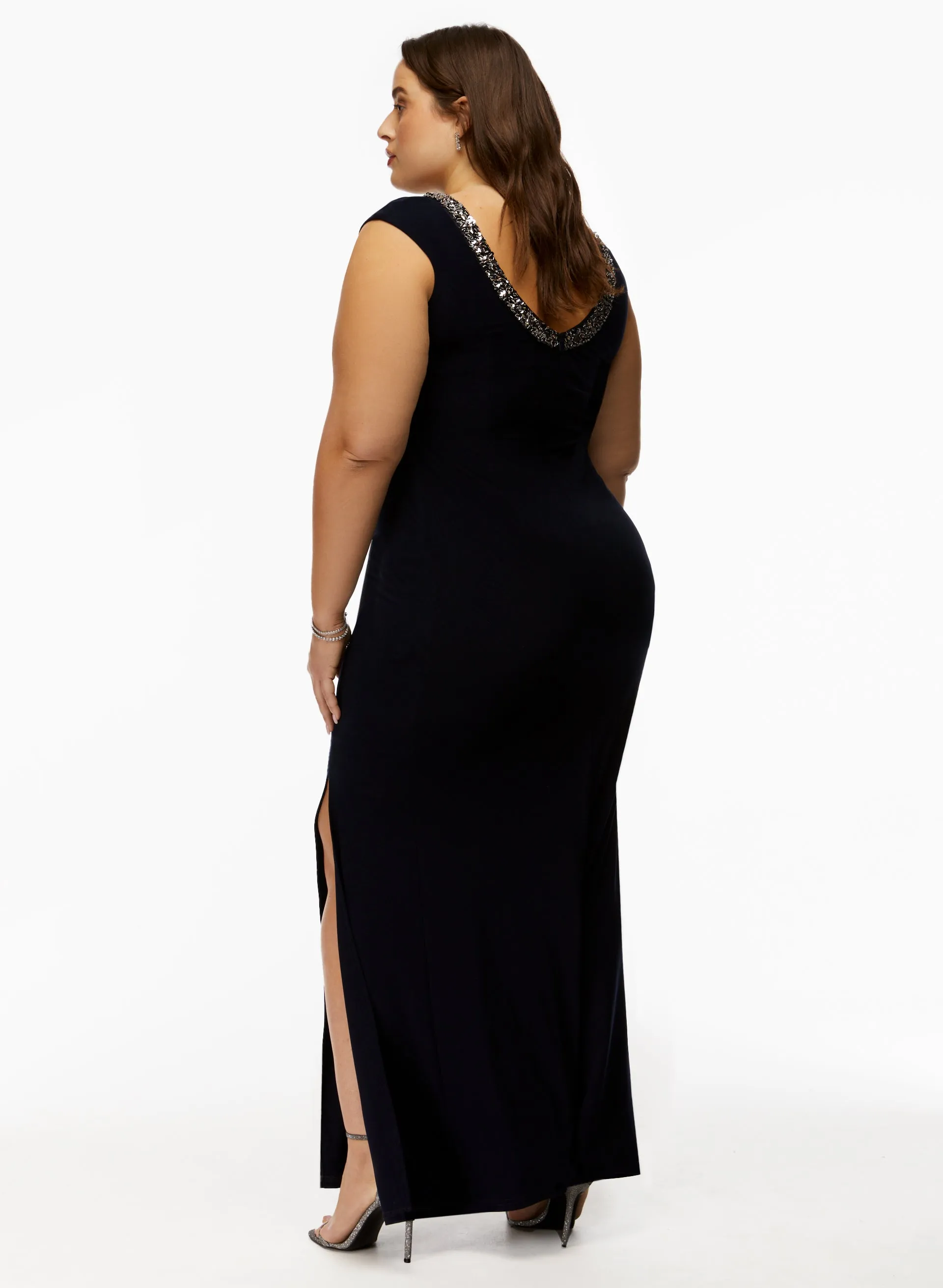 Joseph Ribkoff - Sequin Trim Dress sold by Laura product image thumbnail 4