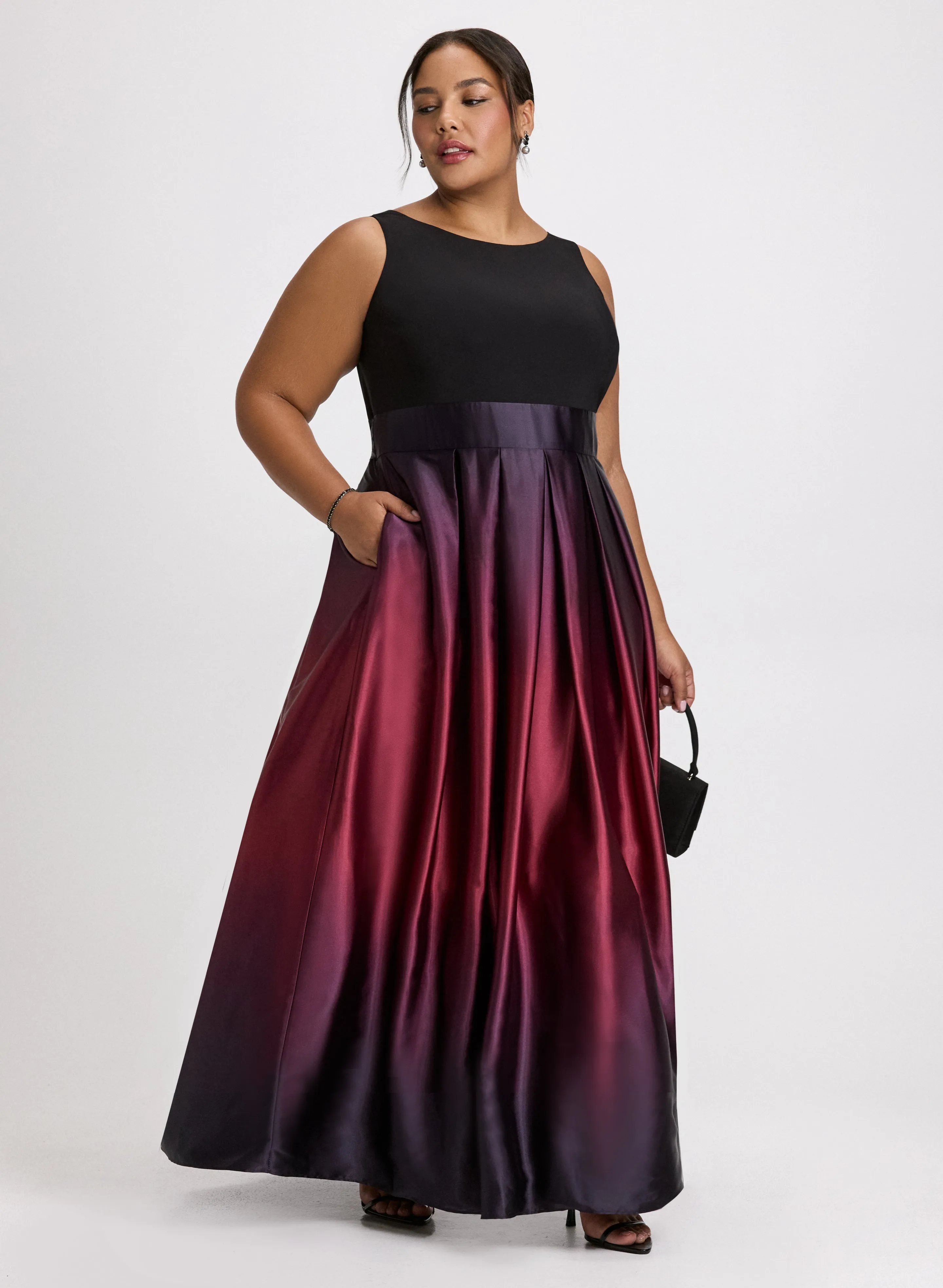Ombre Effect Evening Dress sold by Laura product image thumbnail 3