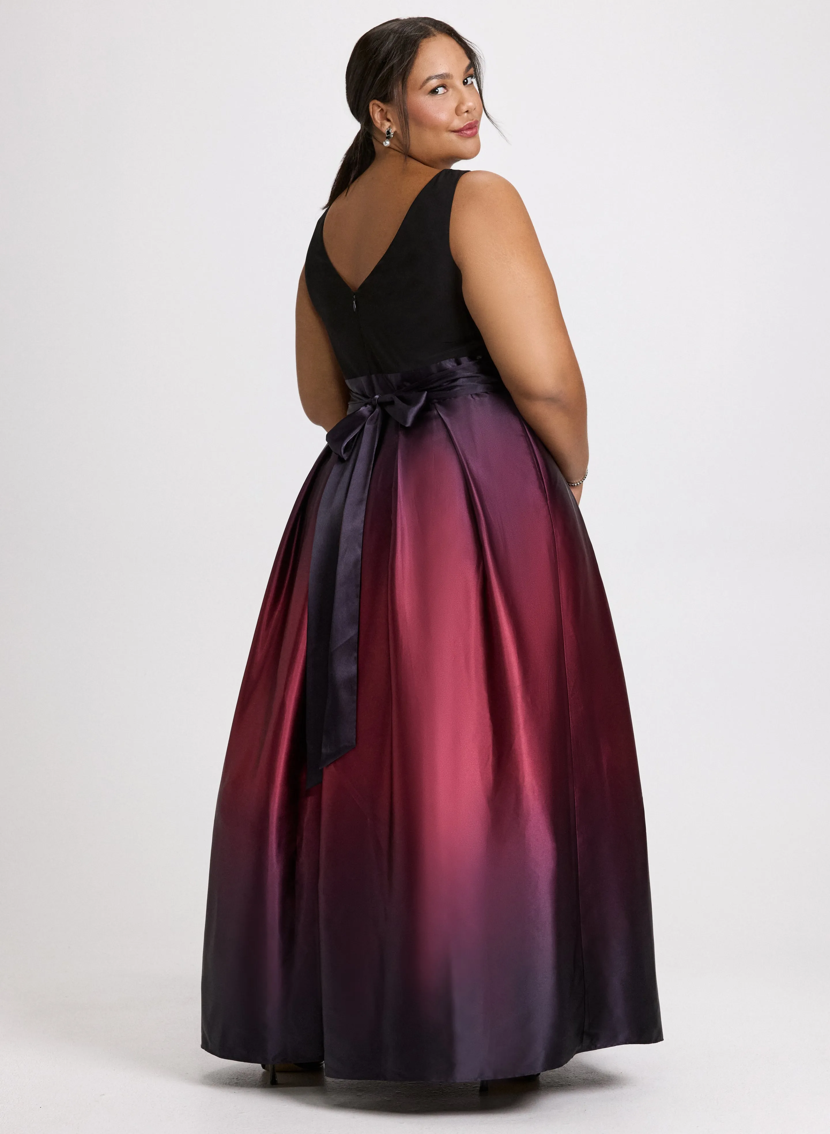 Ombre Effect Evening Dress sold by Laura product image thumbnail 4