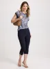 Cap Sleeve Paisley T-Shirt & Bengaline Capris sold by Laura