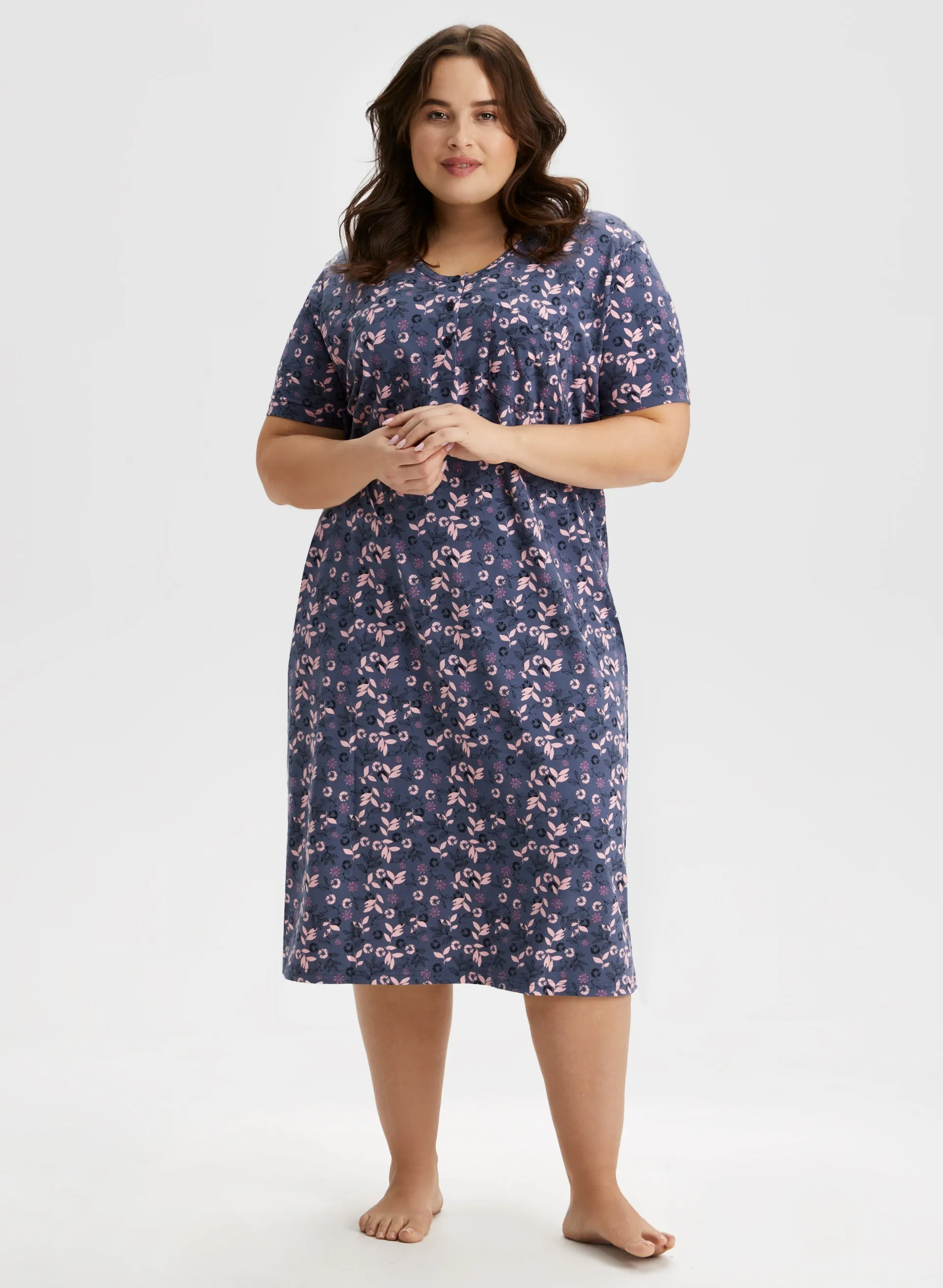 Floral Print Nightgown sold by Laura