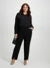 Rhinestone Detail Shirt & City Fit Pants sold by Laura