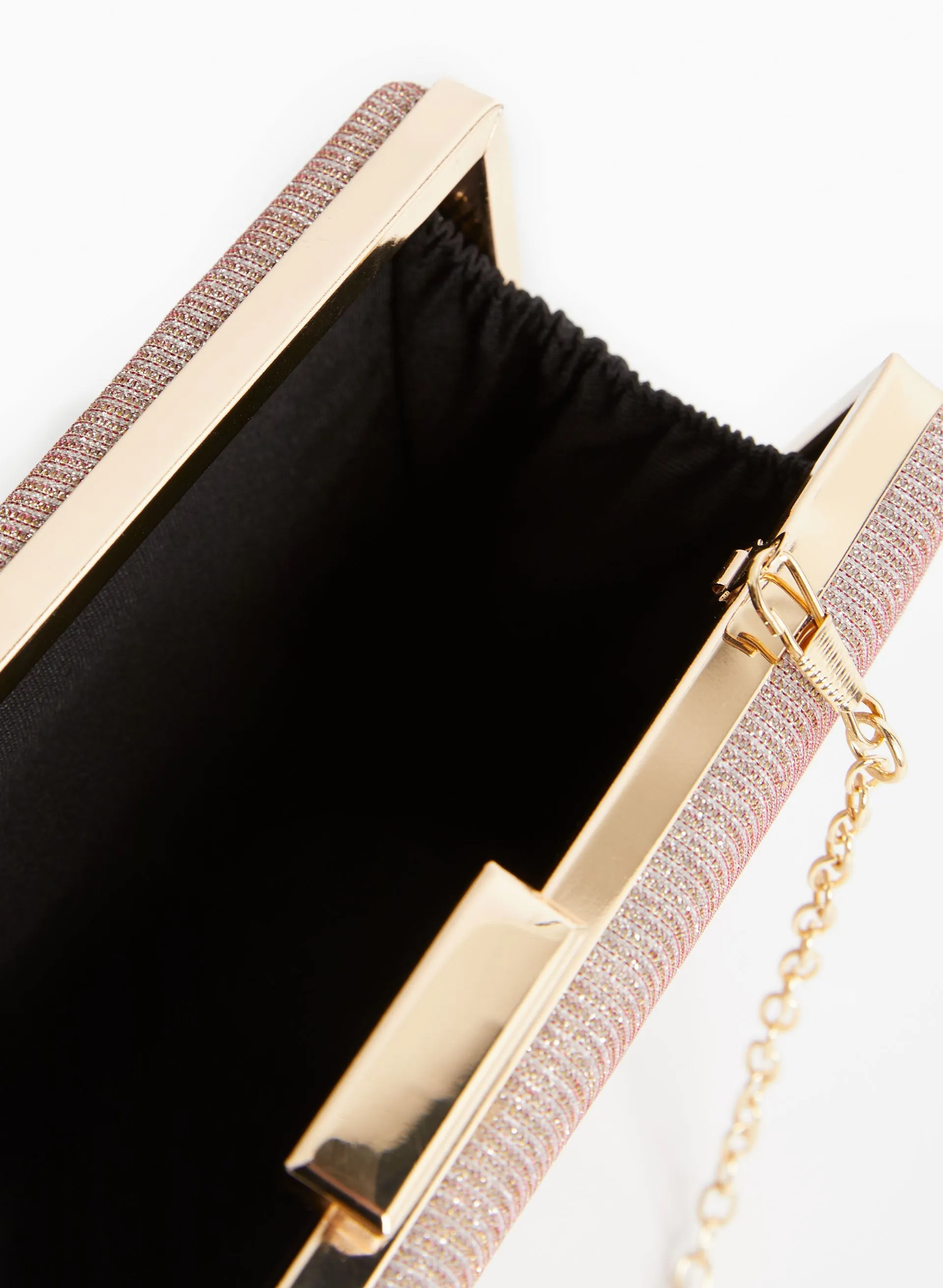 Stone Flower Detail Clutch sold by Laura product image thumbnail 2