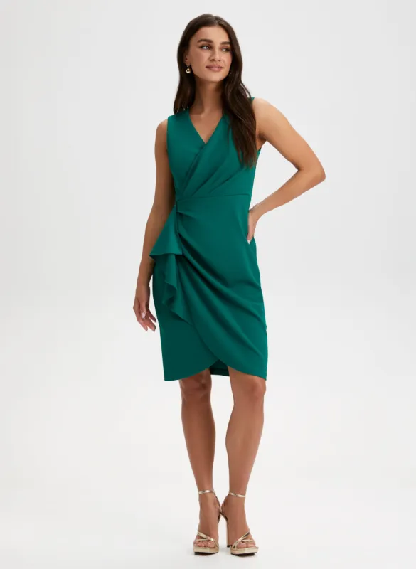 Sleeveless Wrap-Style Dress sold by Laura