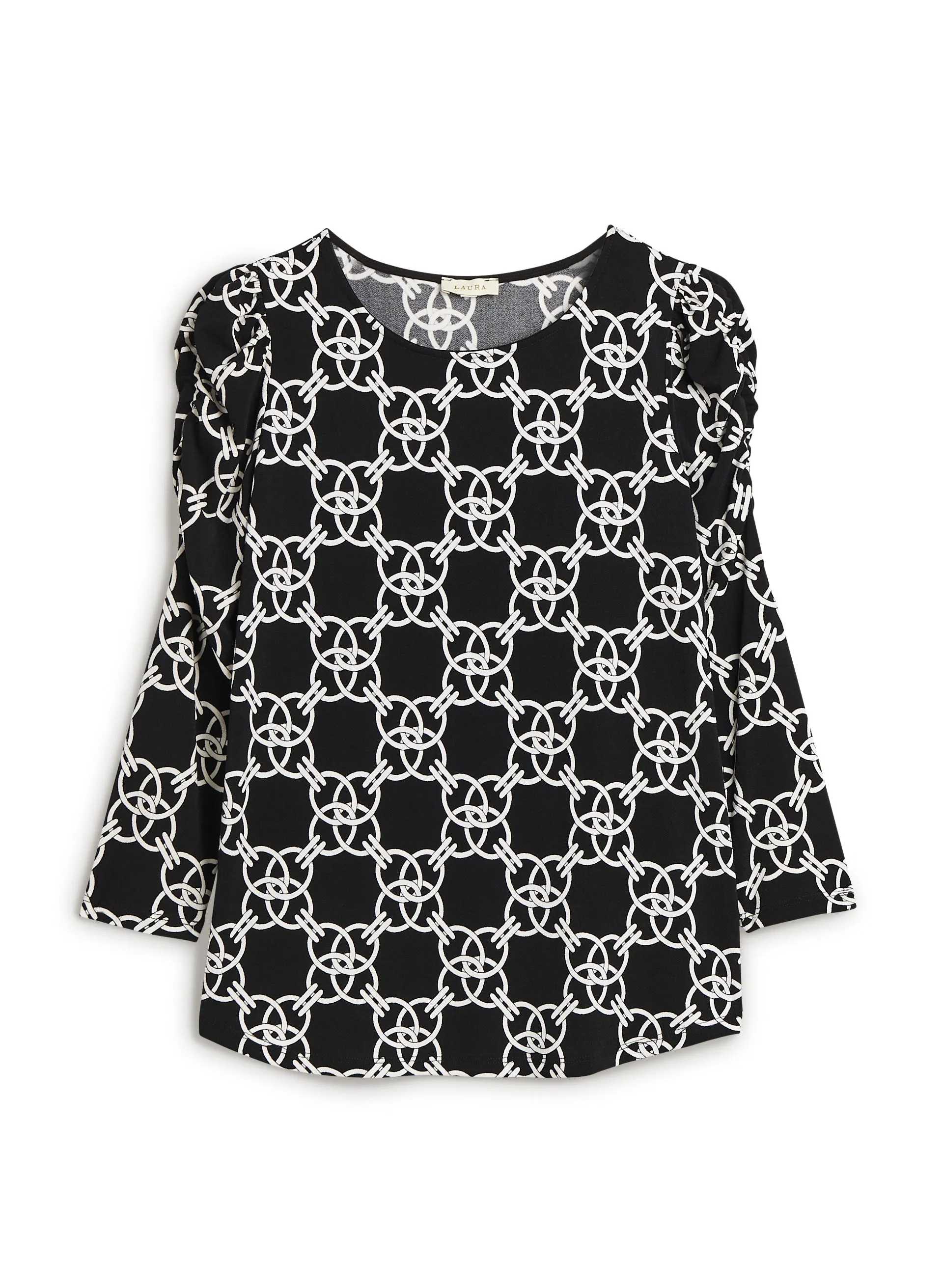 Geometric Chain Print Top sold by Laura product image thumbnail 5