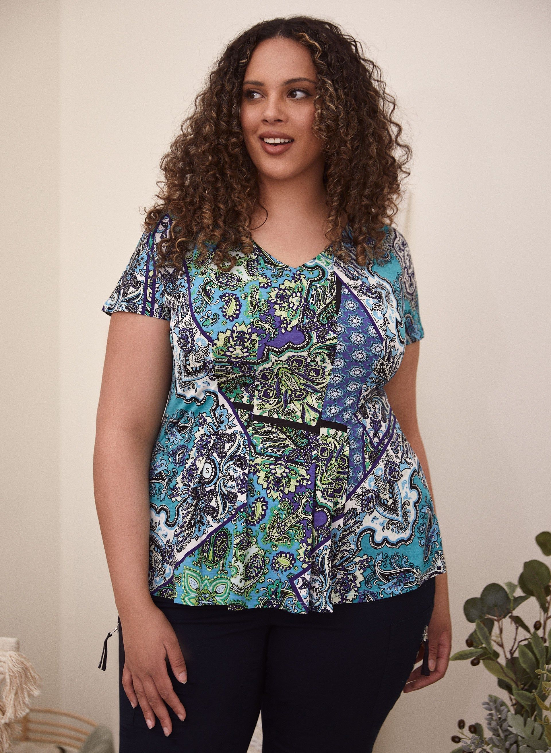 Paisley Print Top sold by Laura