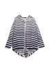 Charlie B - Striped Linen Duster Jacket sold by Laura