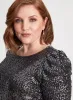 Sequin Shirred Sleeve Top sold by Laura