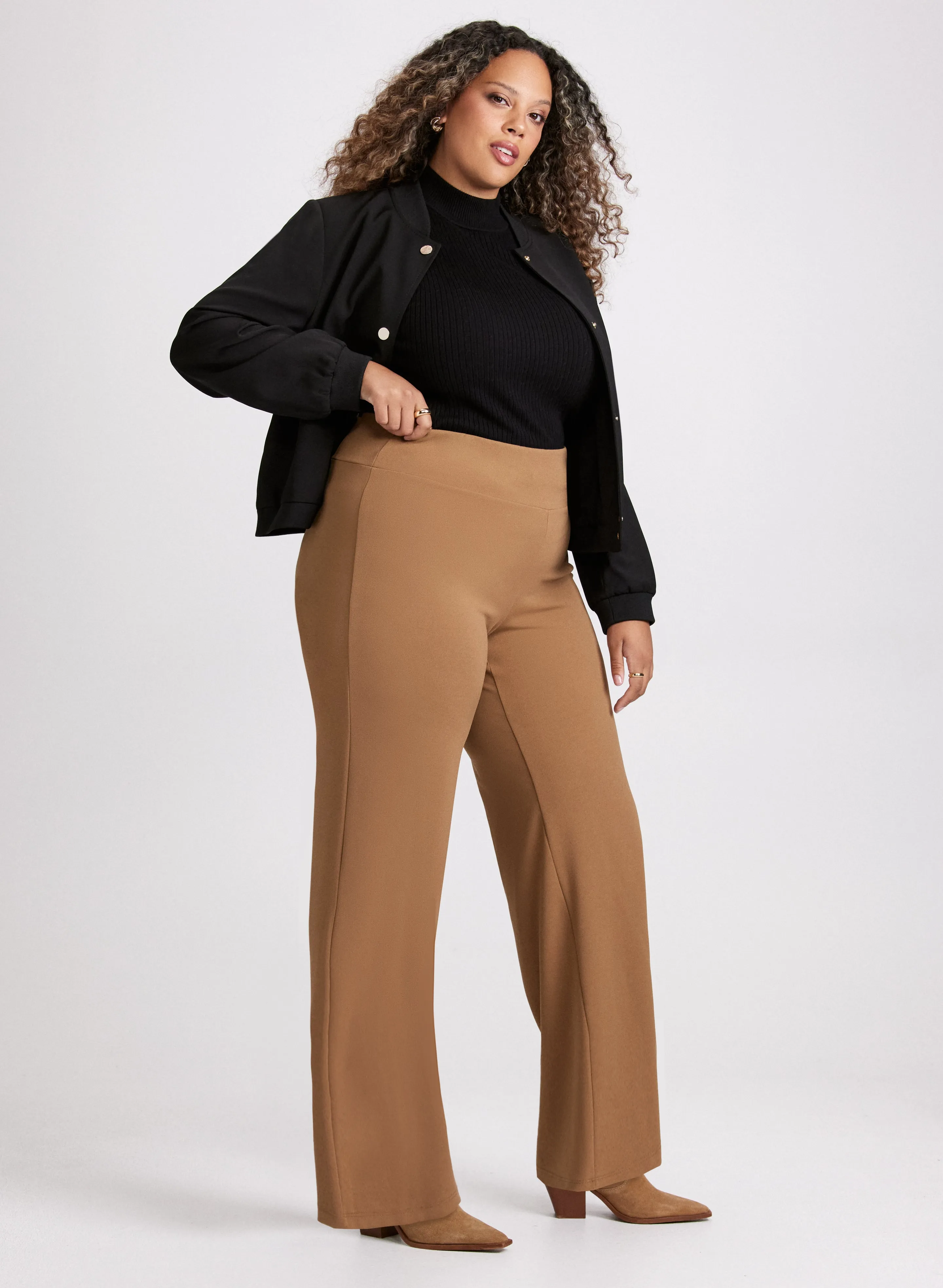 Olivia Pull-On Wide-Leg Pants sold by Laura product image thumbnail 2