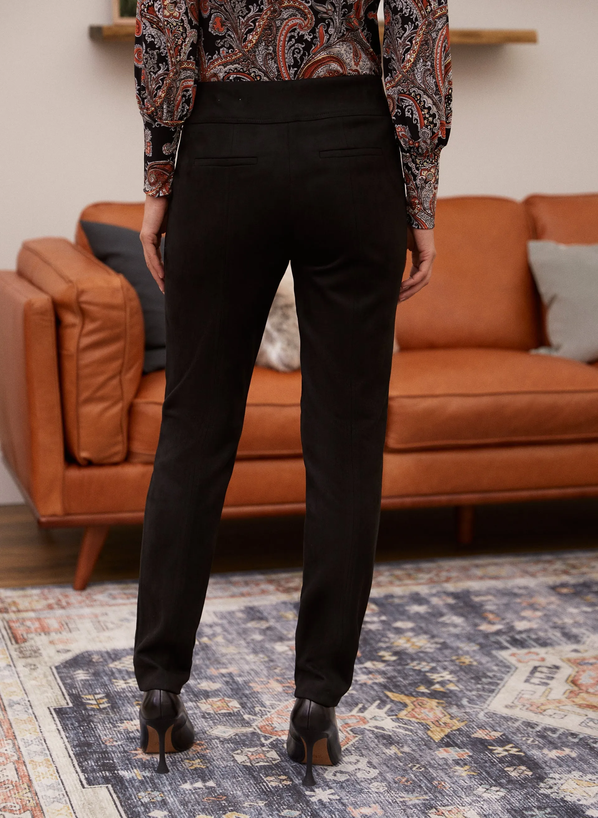 Faux Suede Leggings sold by Laura product image thumbnail 2