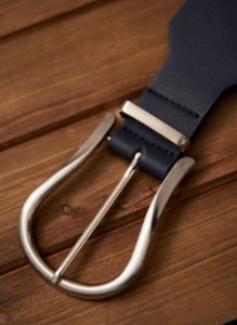 Horseshoe Buckle Elastic Belt sold by Laura