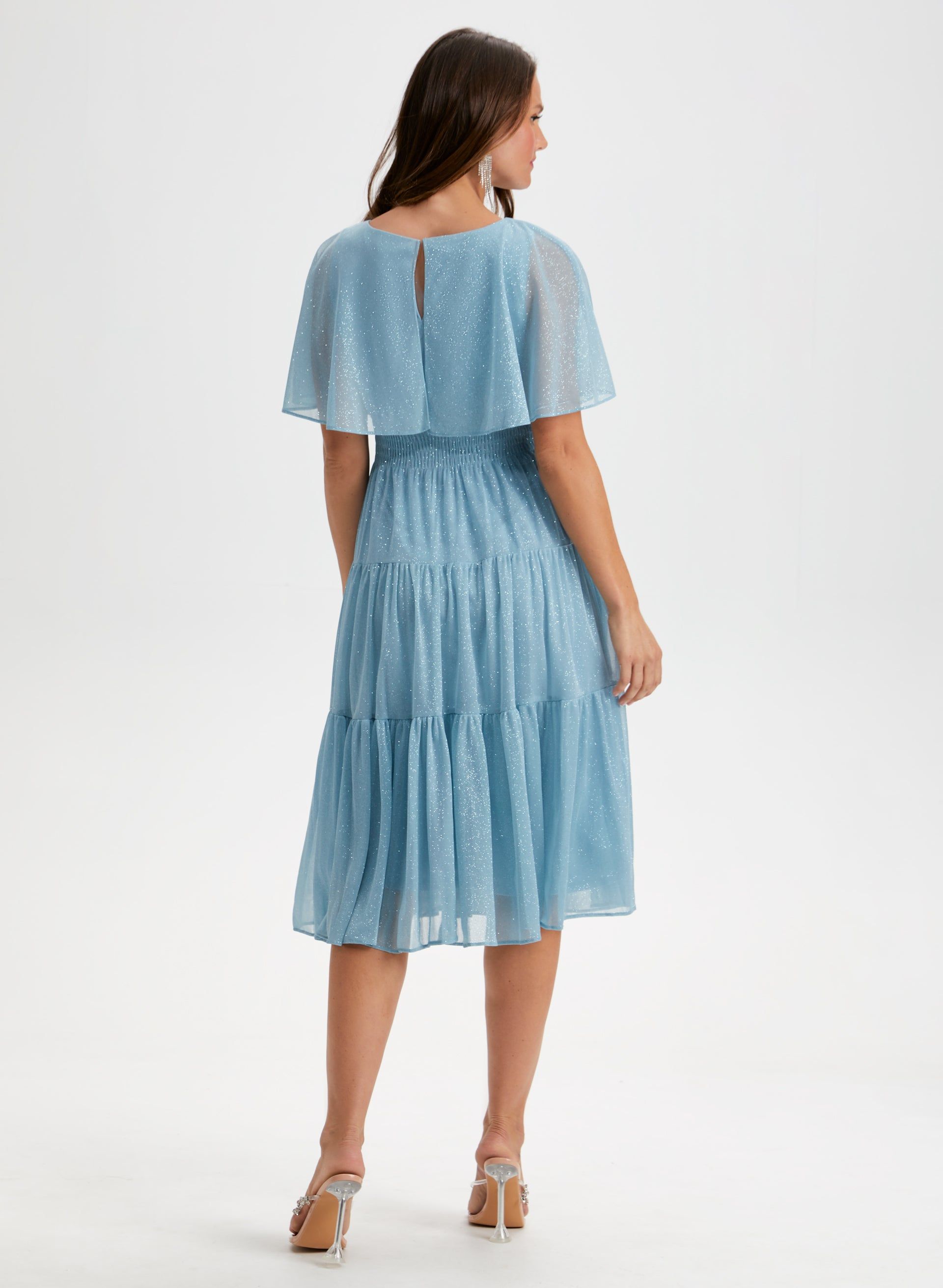 Capelet Overlay Dress sold by Laura product image thumbnail 2