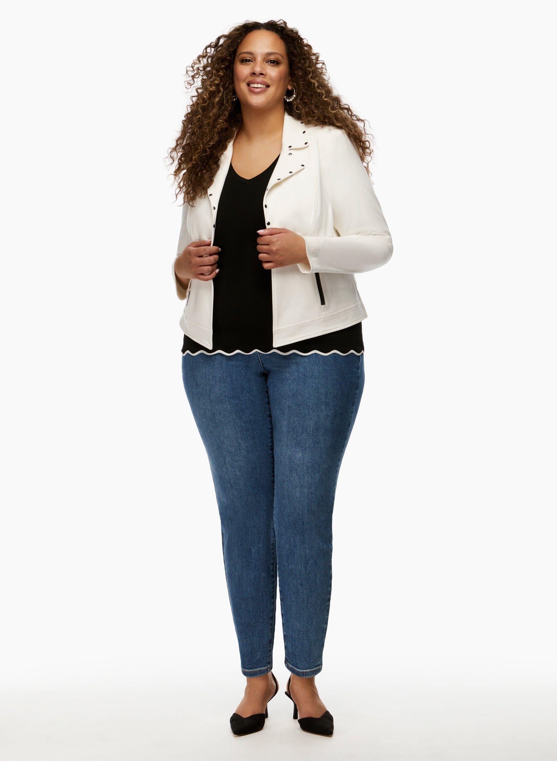 Faux Suede Jacket sold by Laura product image thumbnail 3