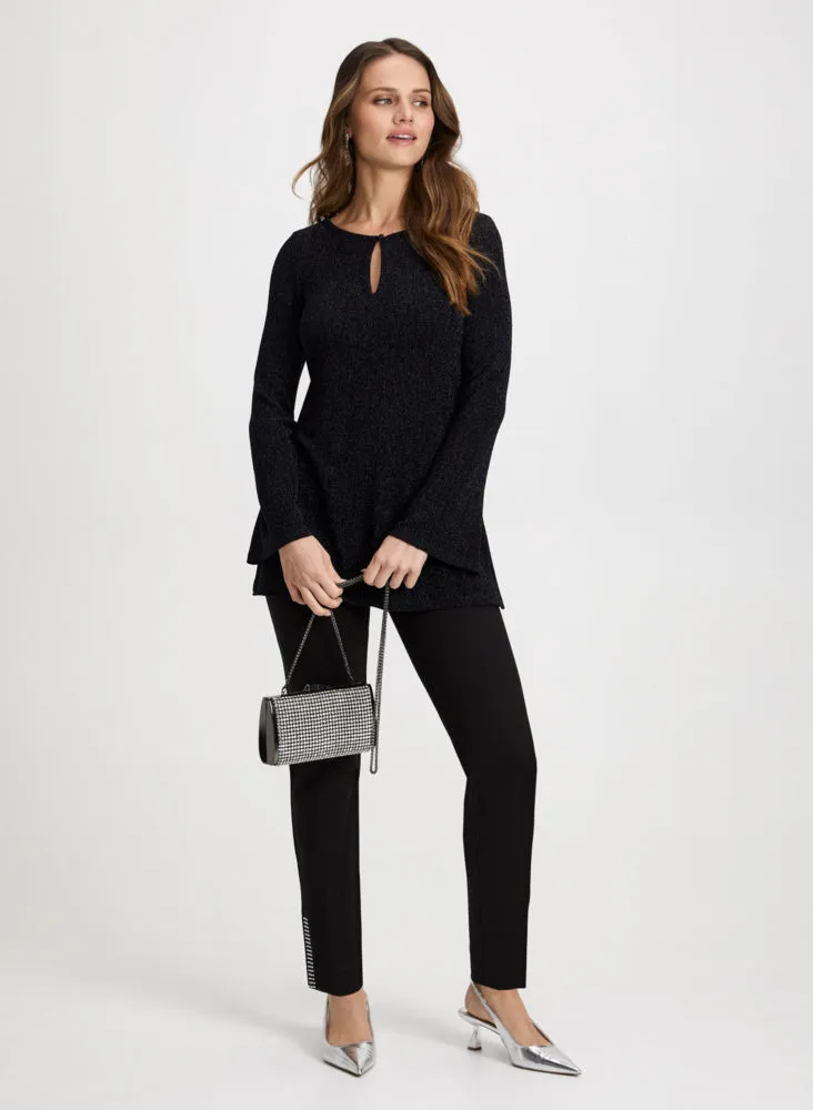 Metallic Top & Rhinestone Detail Pants sold by Laura