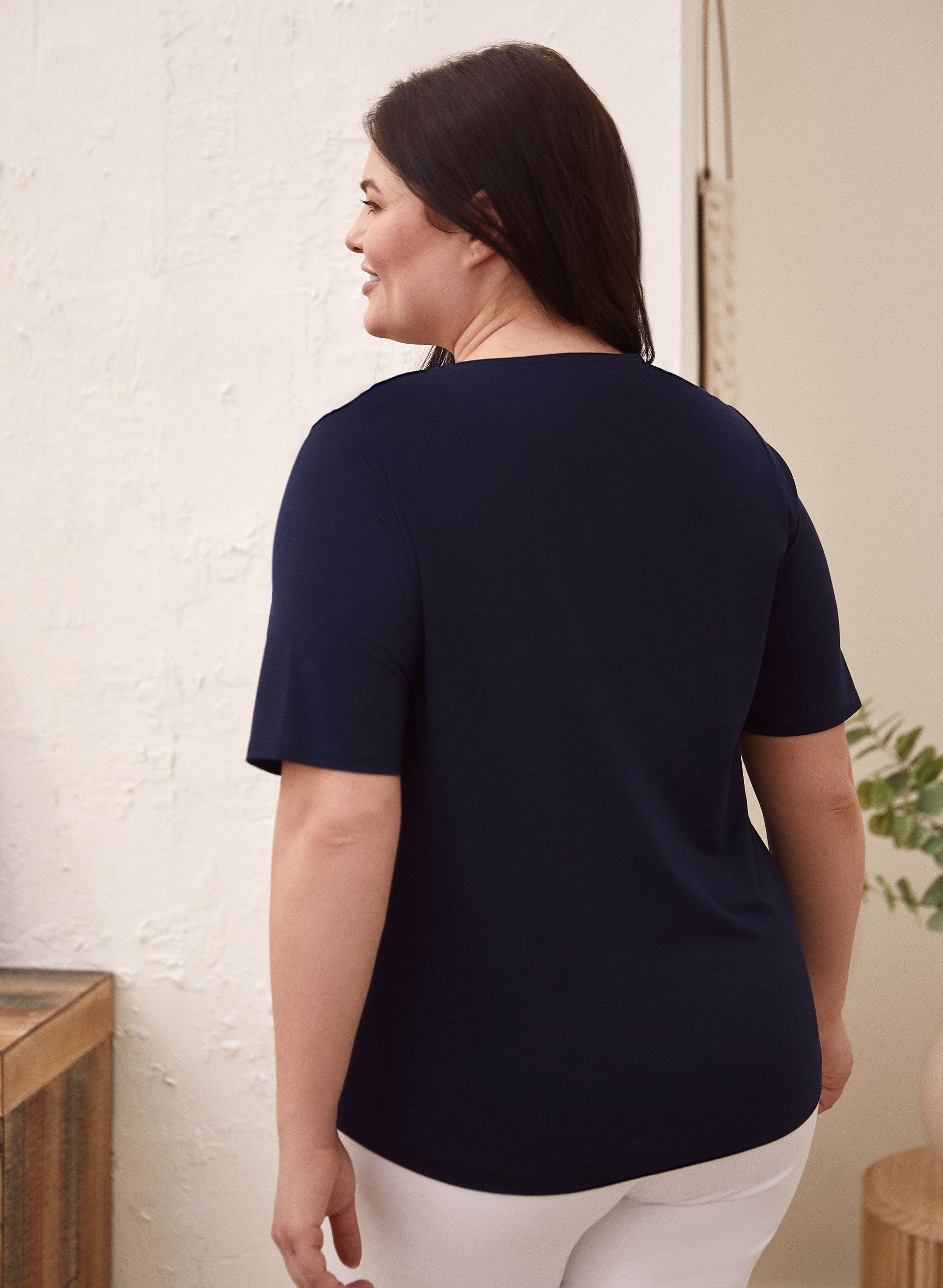 V-Neck Tee sold by Laura product image thumbnail 4