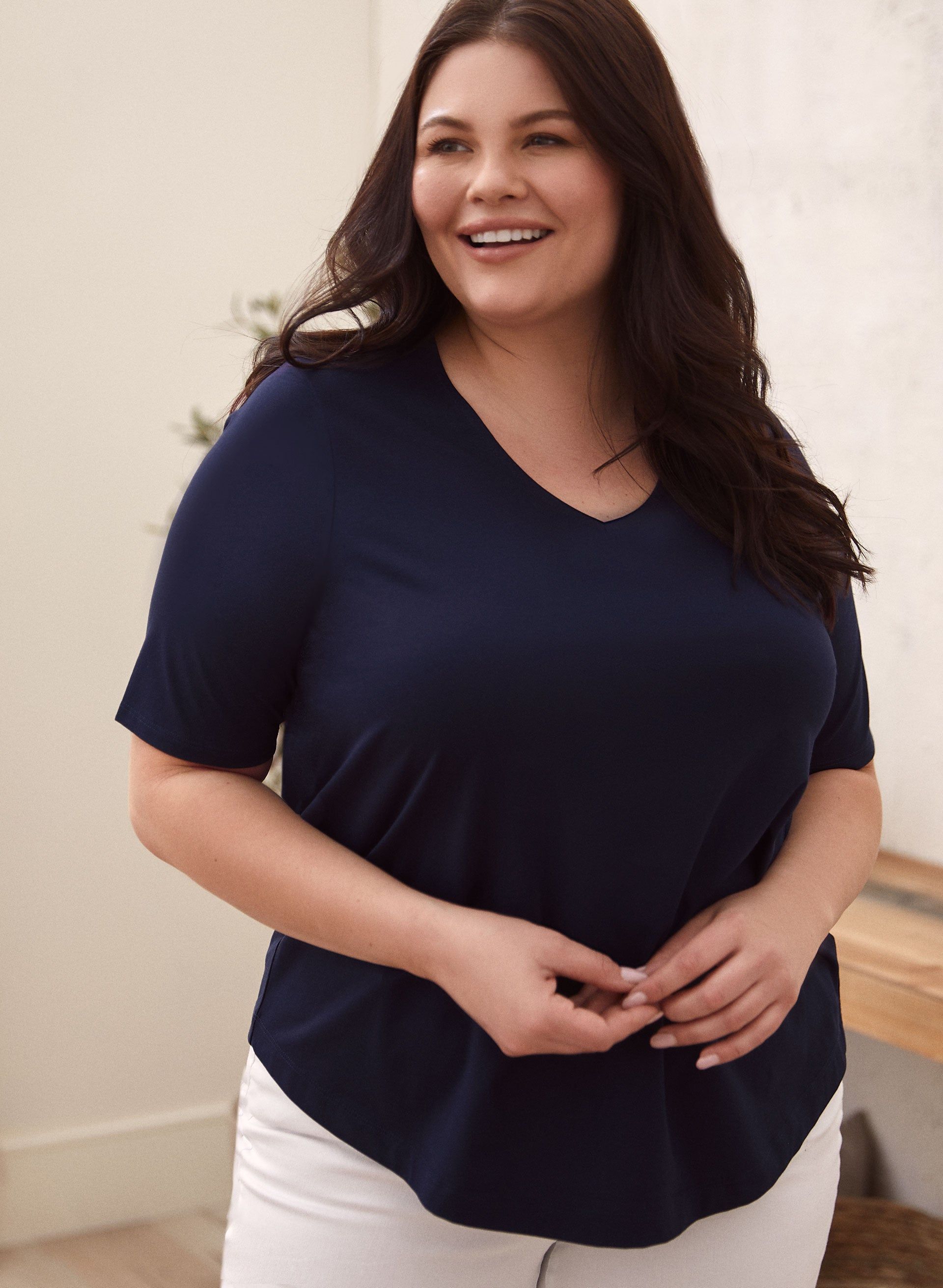 V-Neck Tee sold by Laura