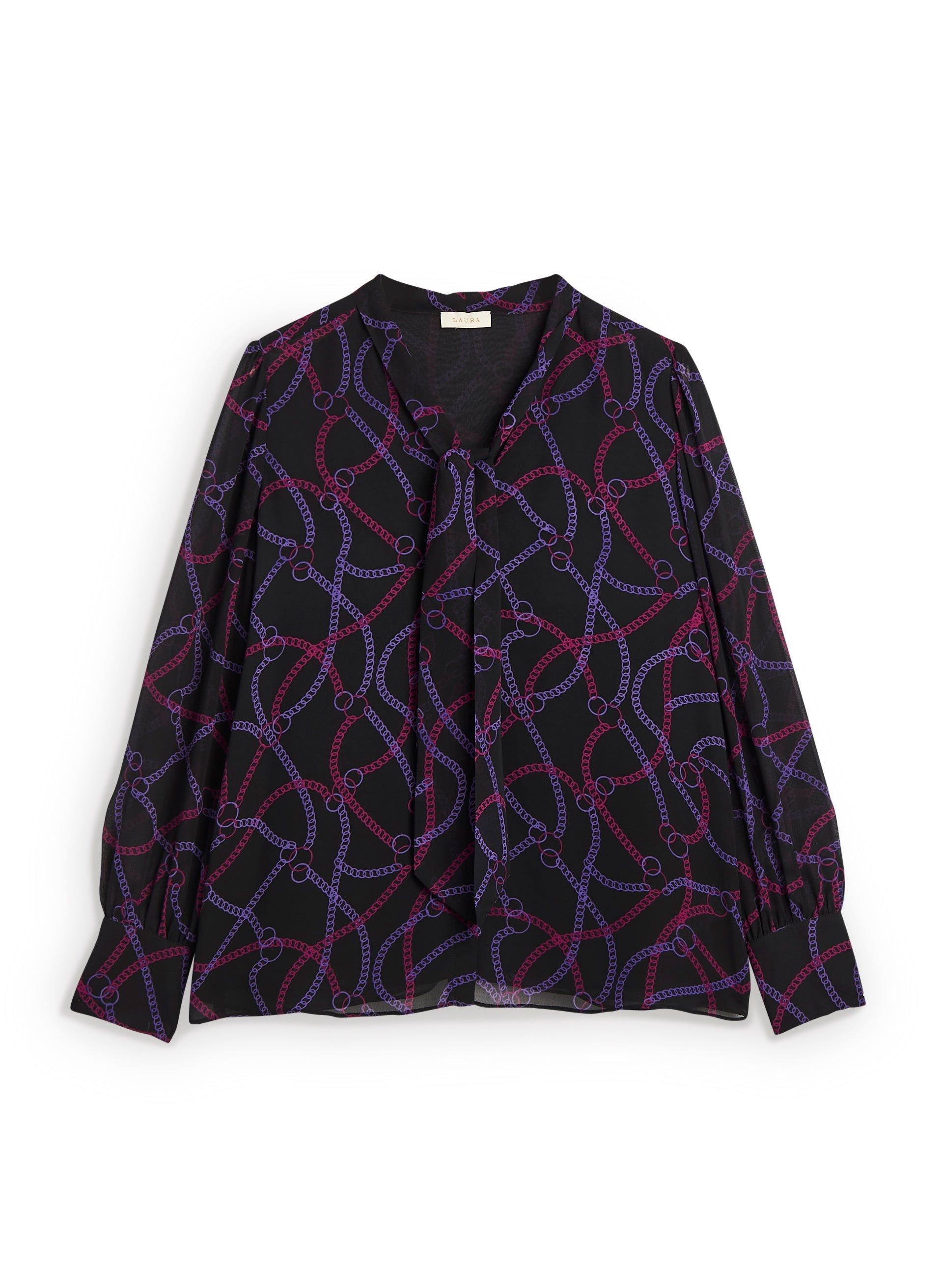 Chain Print Blouse sold by Laura product image thumbnail 5