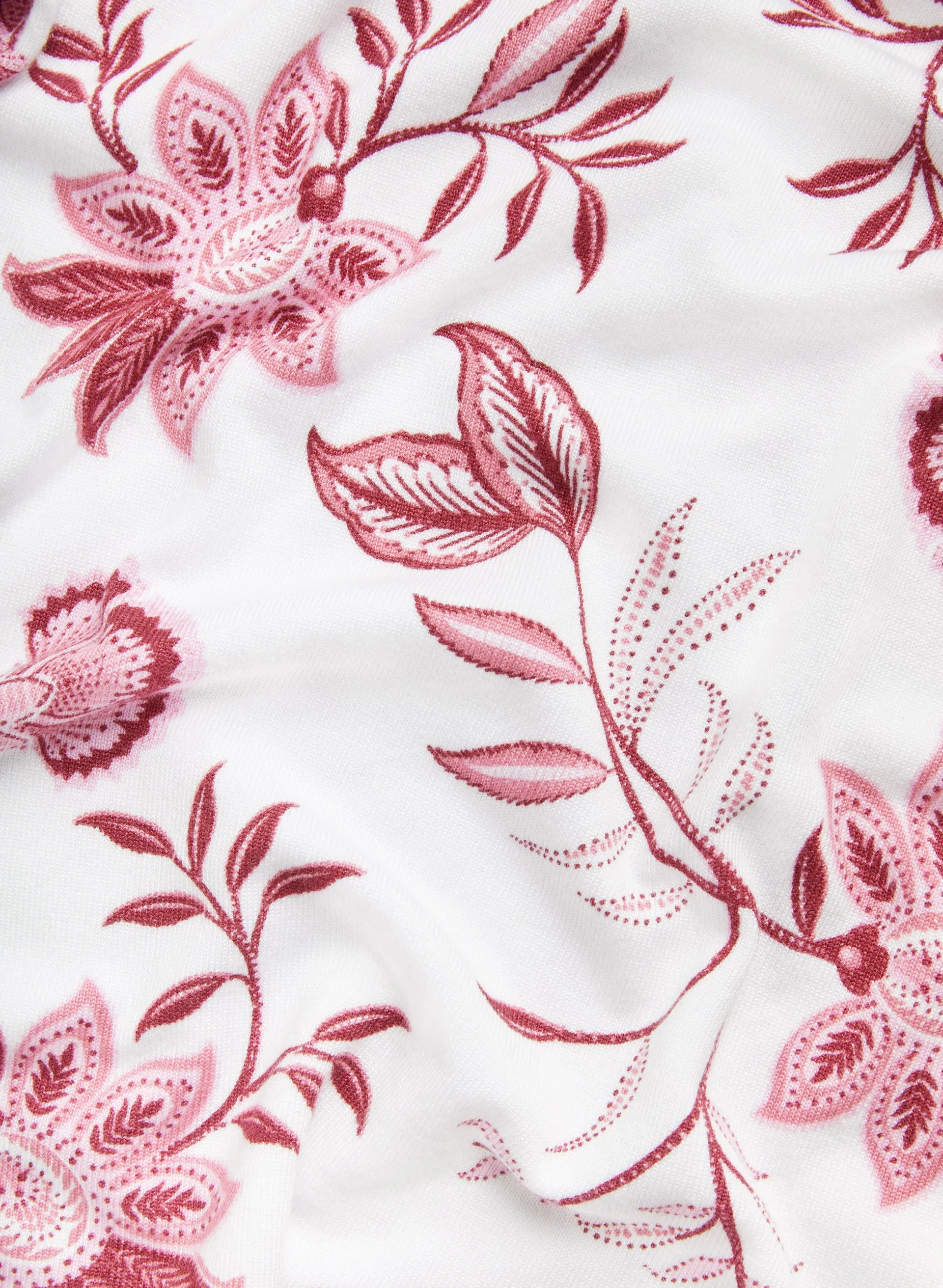 Boat Neck Floral Motif Sweater sold by Laura product image thumbnail 5