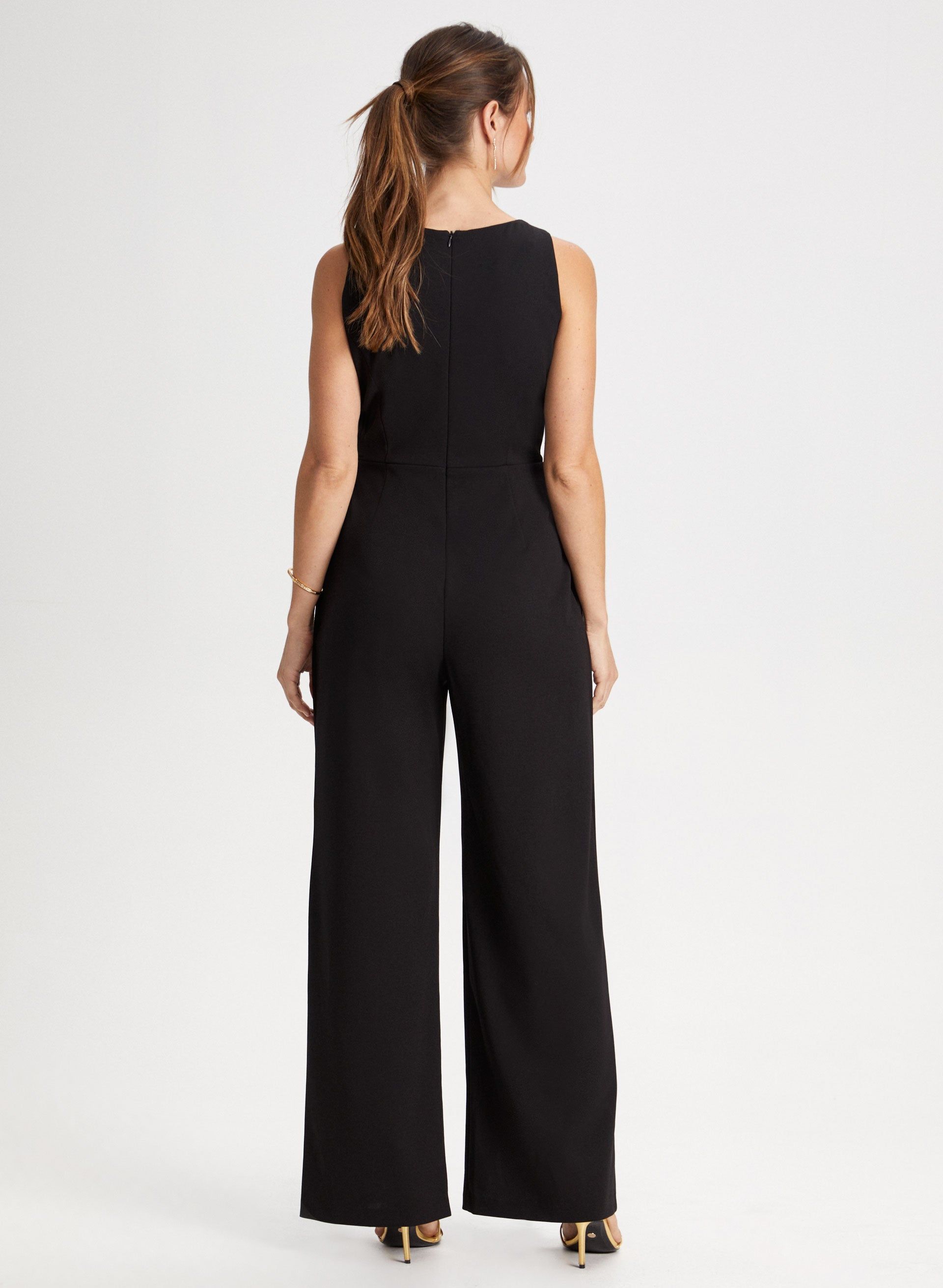 Sash Detail Wide Leg Jumpsuit sold by Laura product image thumbnail 3