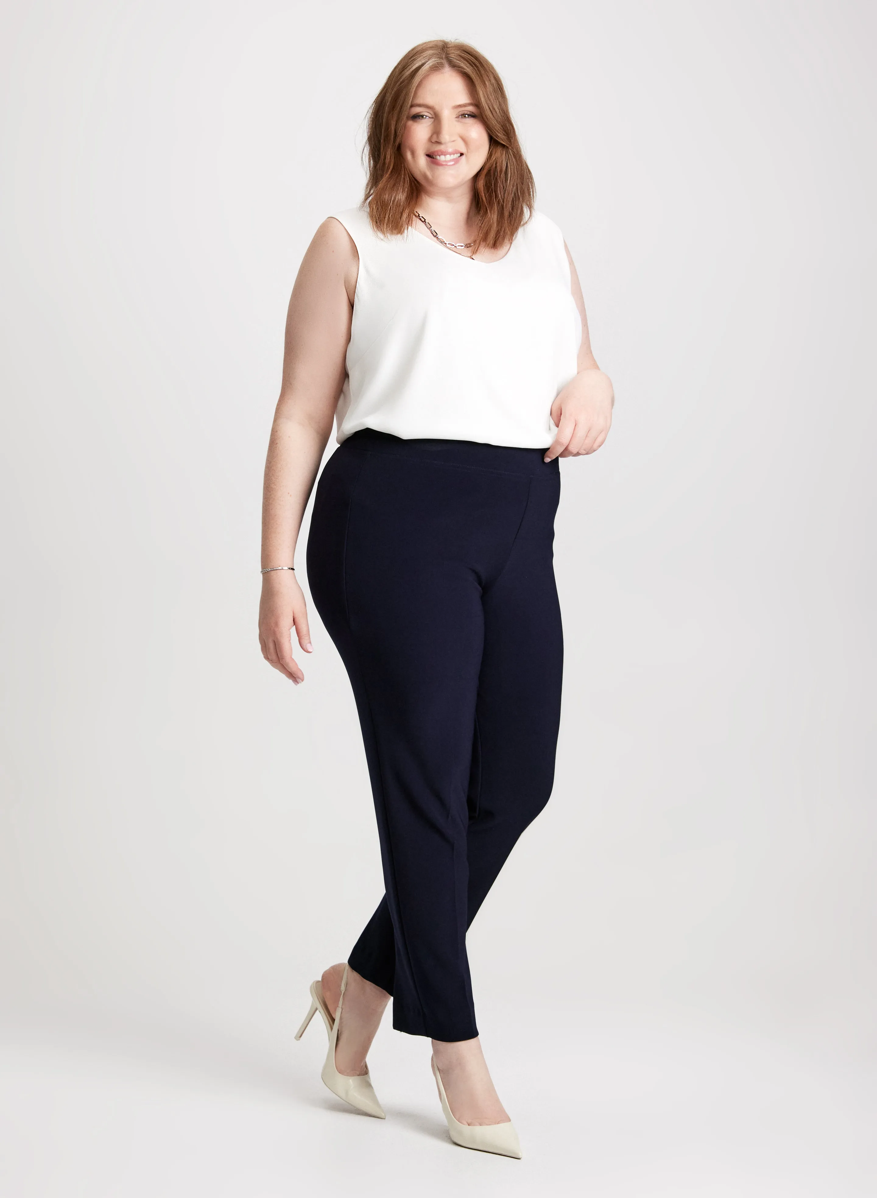 Joseph Ribkoff - Pull-On Slim Leg Pants sold by Laura product image thumbnail 4