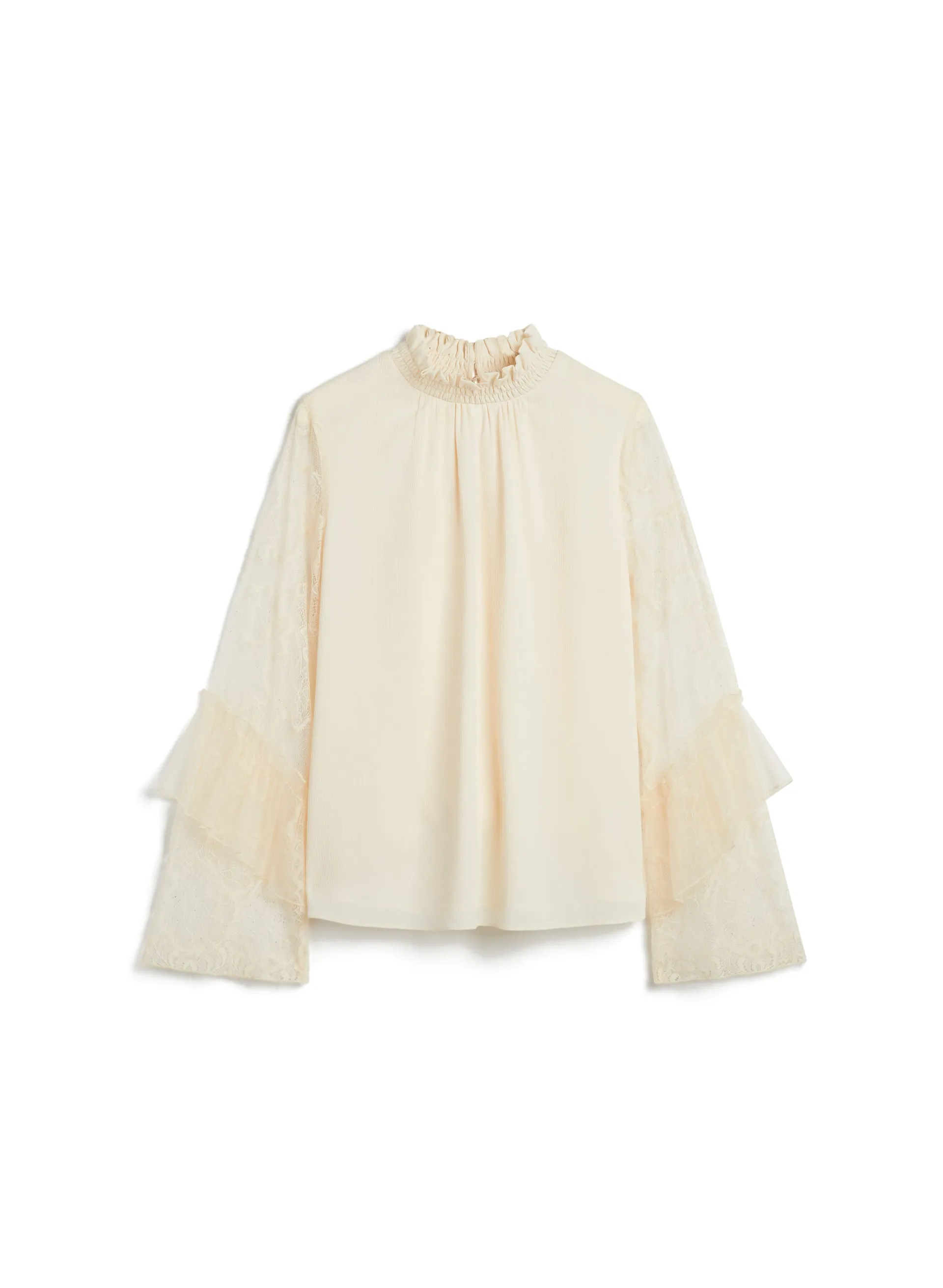 Lace Sleeve Chiffon Blouse sold by Laura product image thumbnail 5