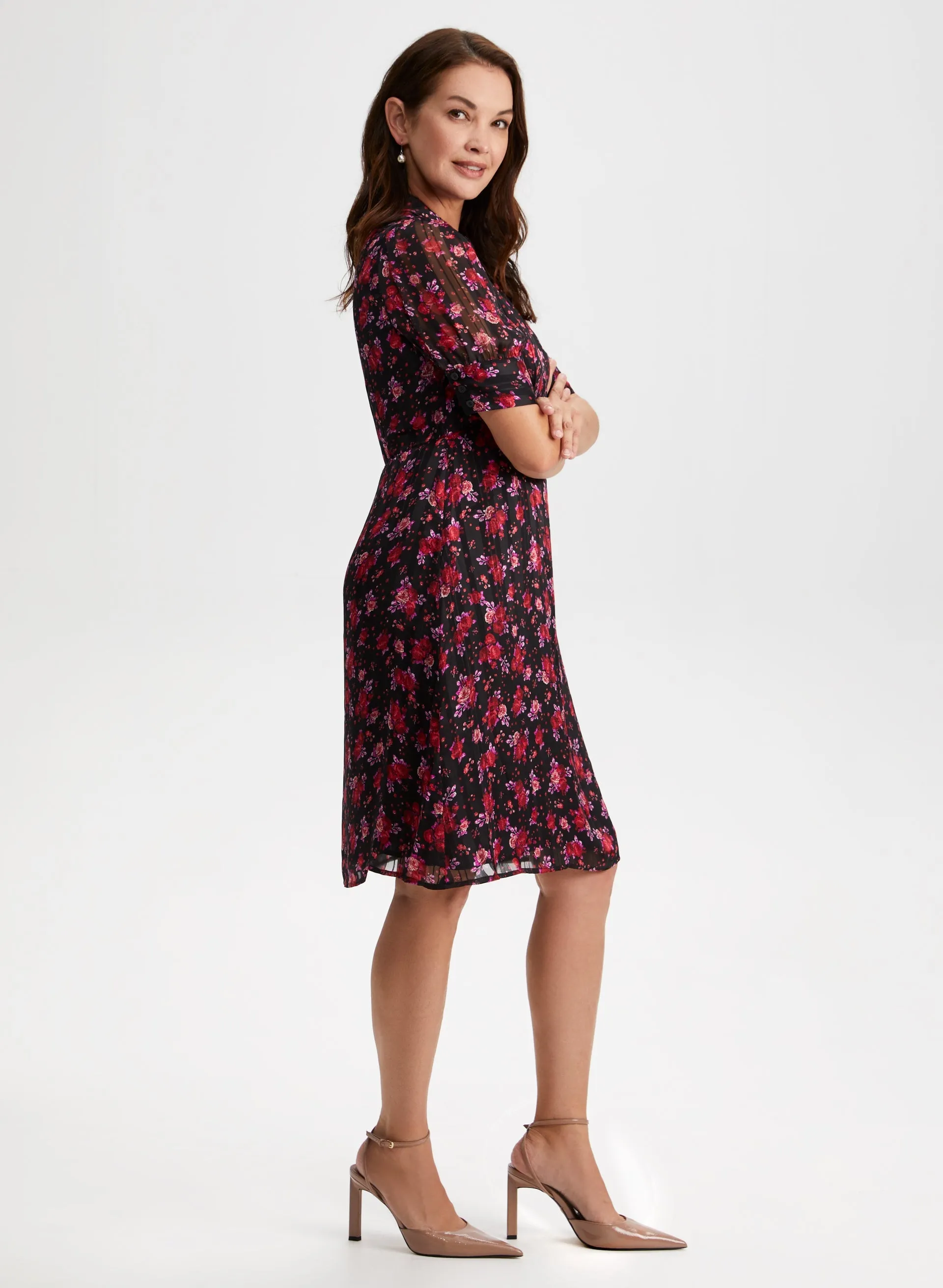 Floral Print Dress sold by Laura product image thumbnail 2