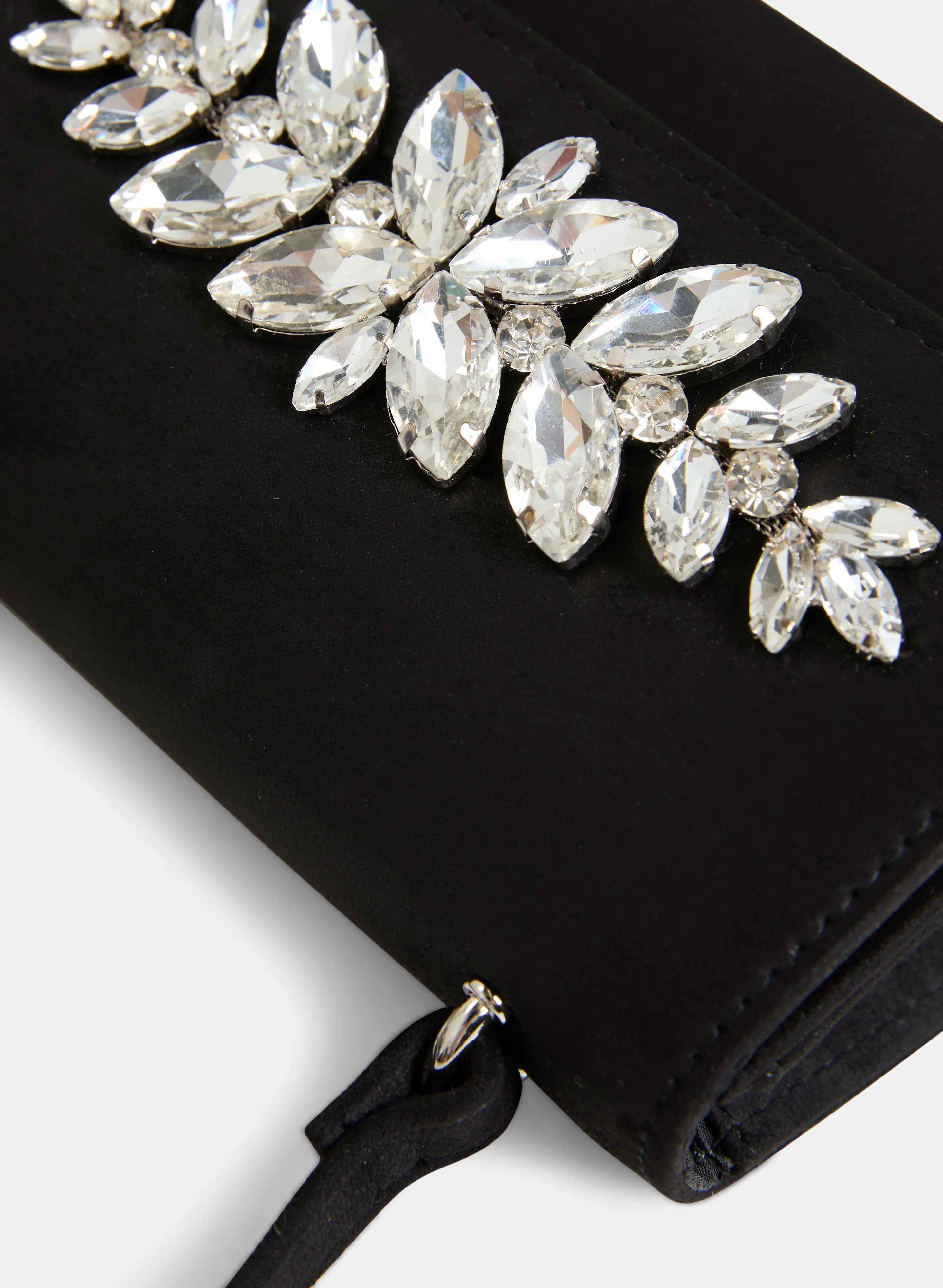 Crystal Embellished Evening Clutch sold by Laura product image thumbnail 2